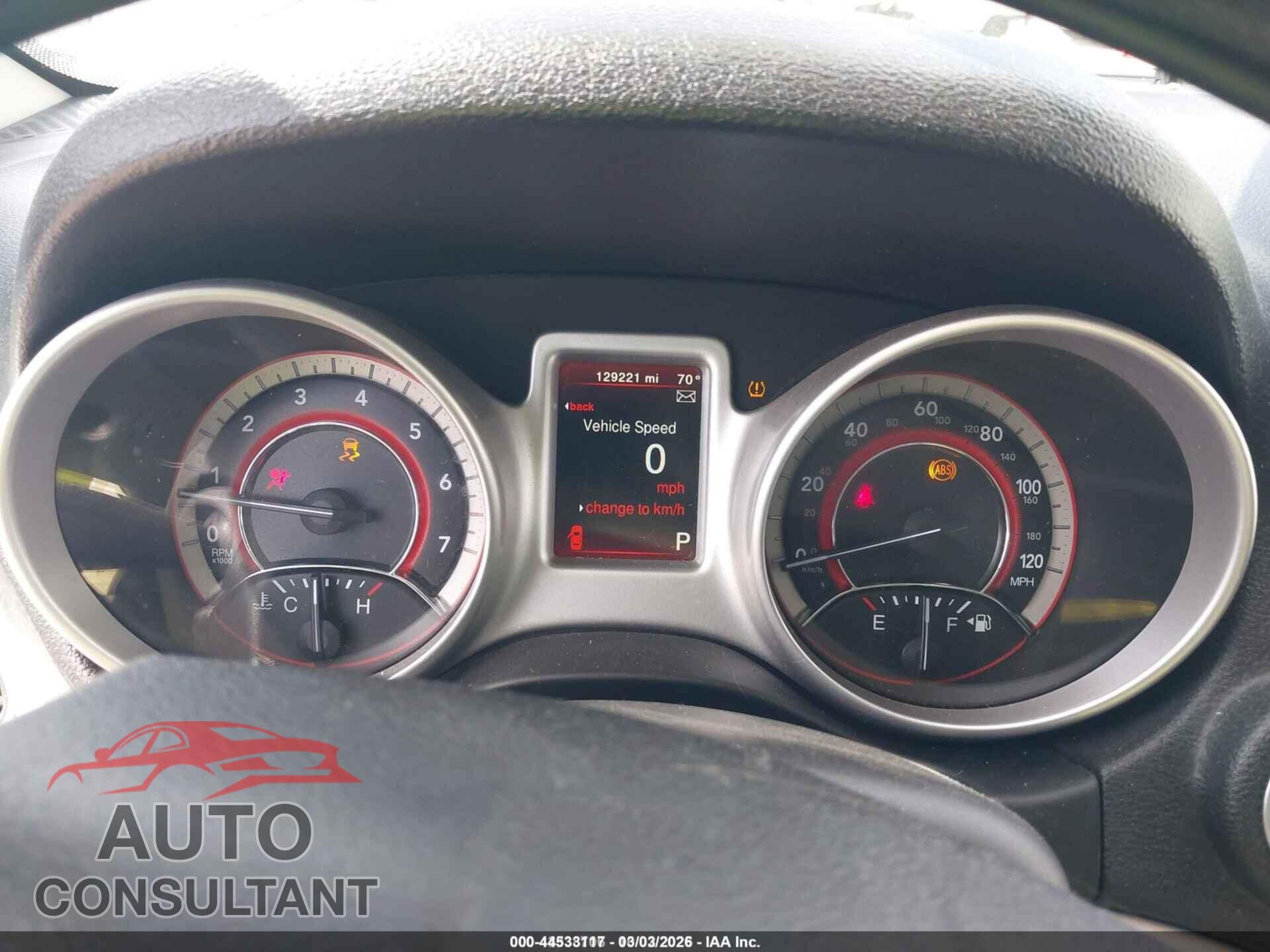DODGE JOURNEY 2017 - 3C4PDCAB5HT559207
