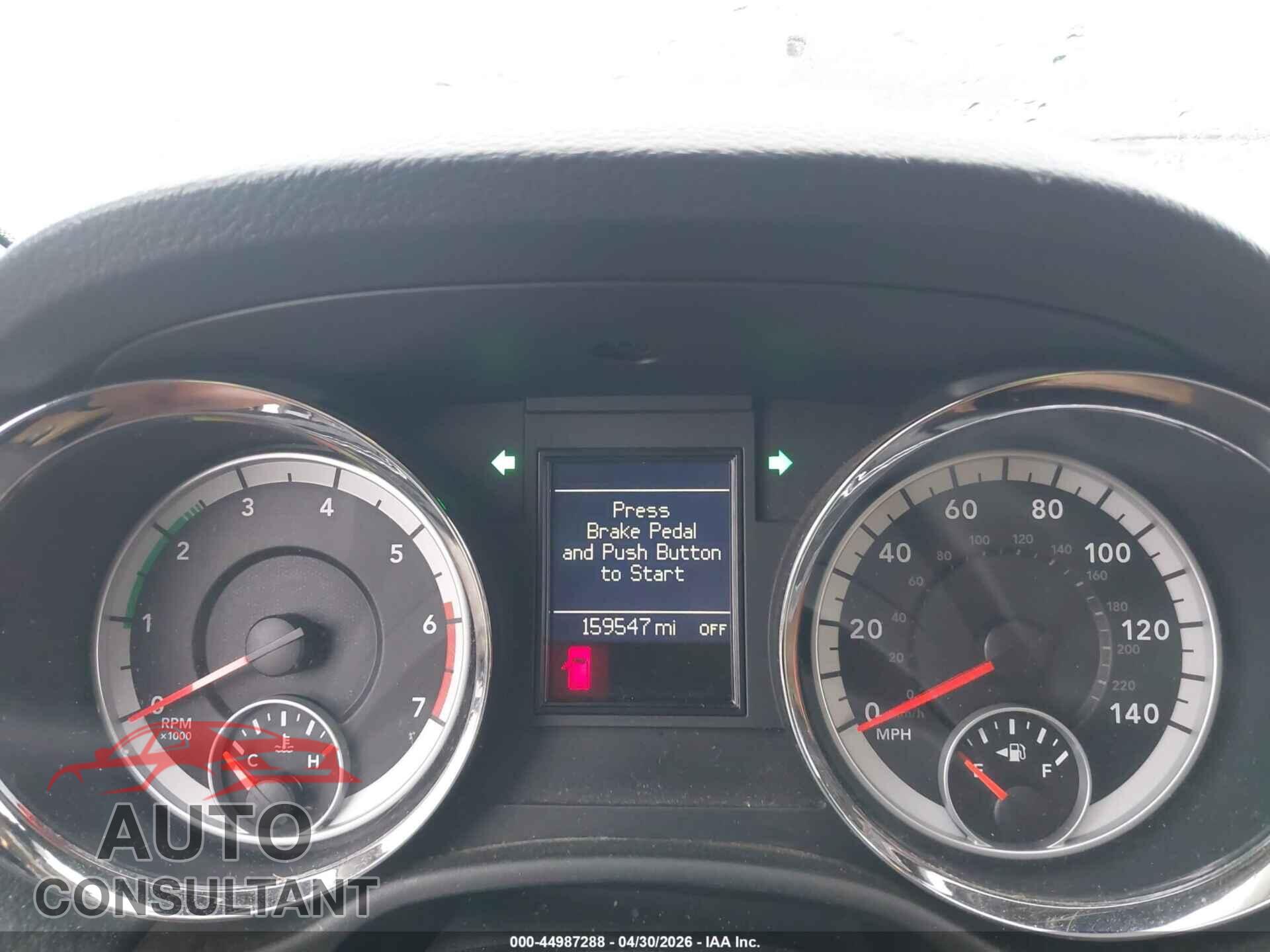 DODGE DURANGO 2012 - 1C4SDJET5CC205127