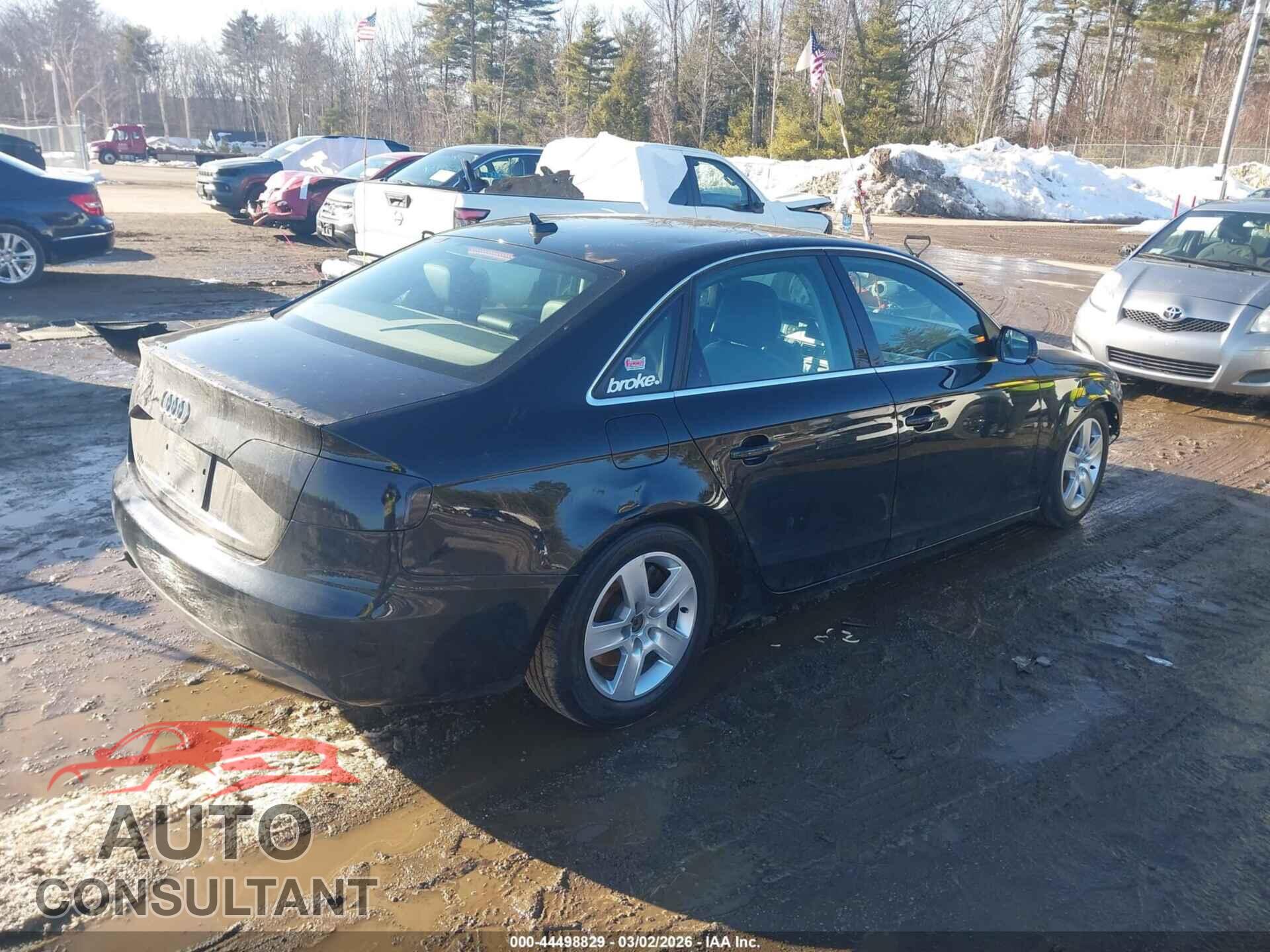 AUDI A4 2012 - WAUDFAFL2CN004904