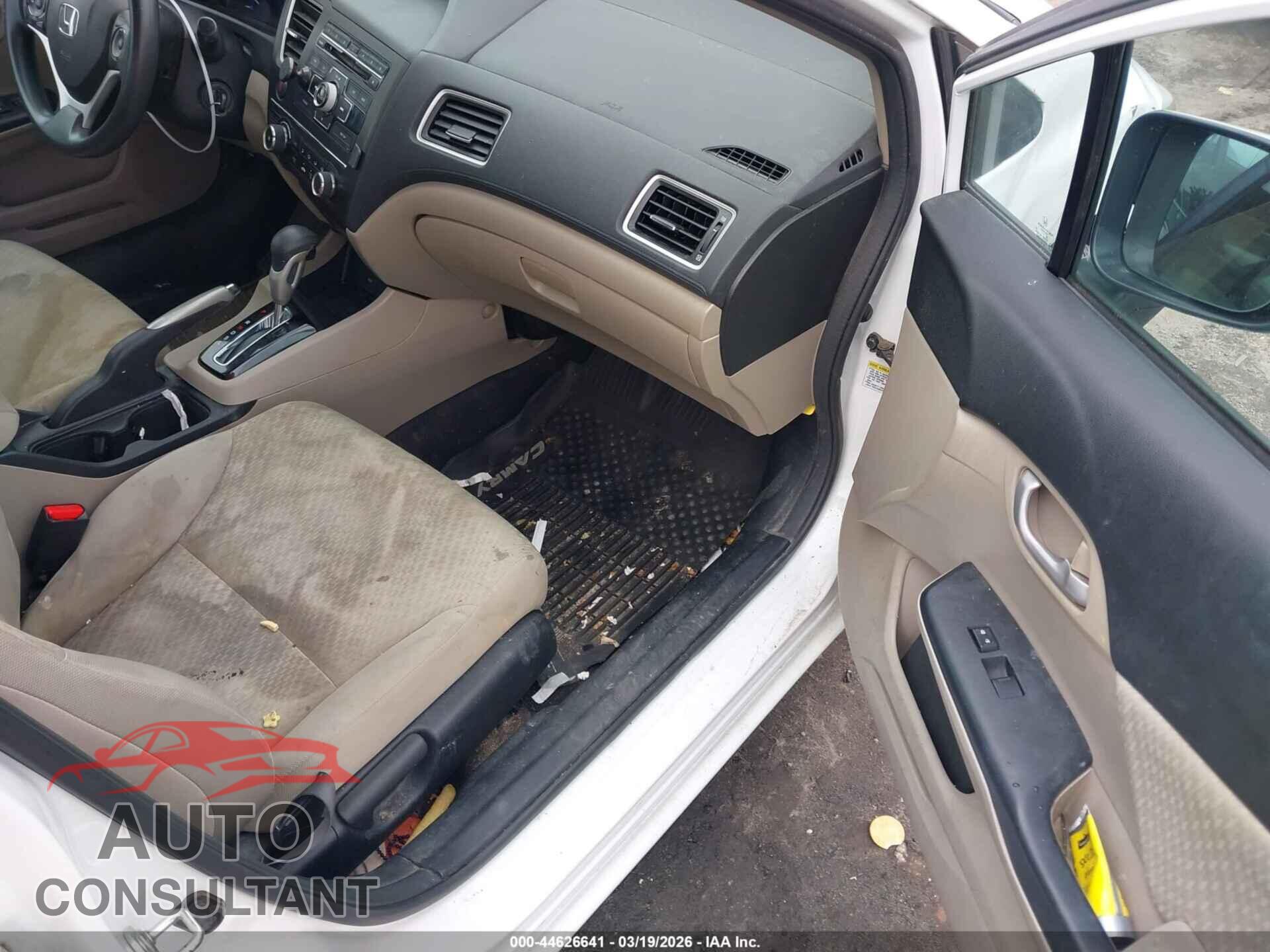 HONDA CIVIC 2014 - 2HGFB2F50EH538009