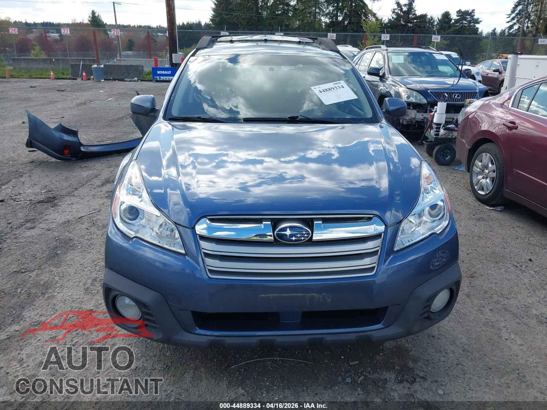 SUBARU OUTBACK 2014 - 4S4BRBLC2E3265133