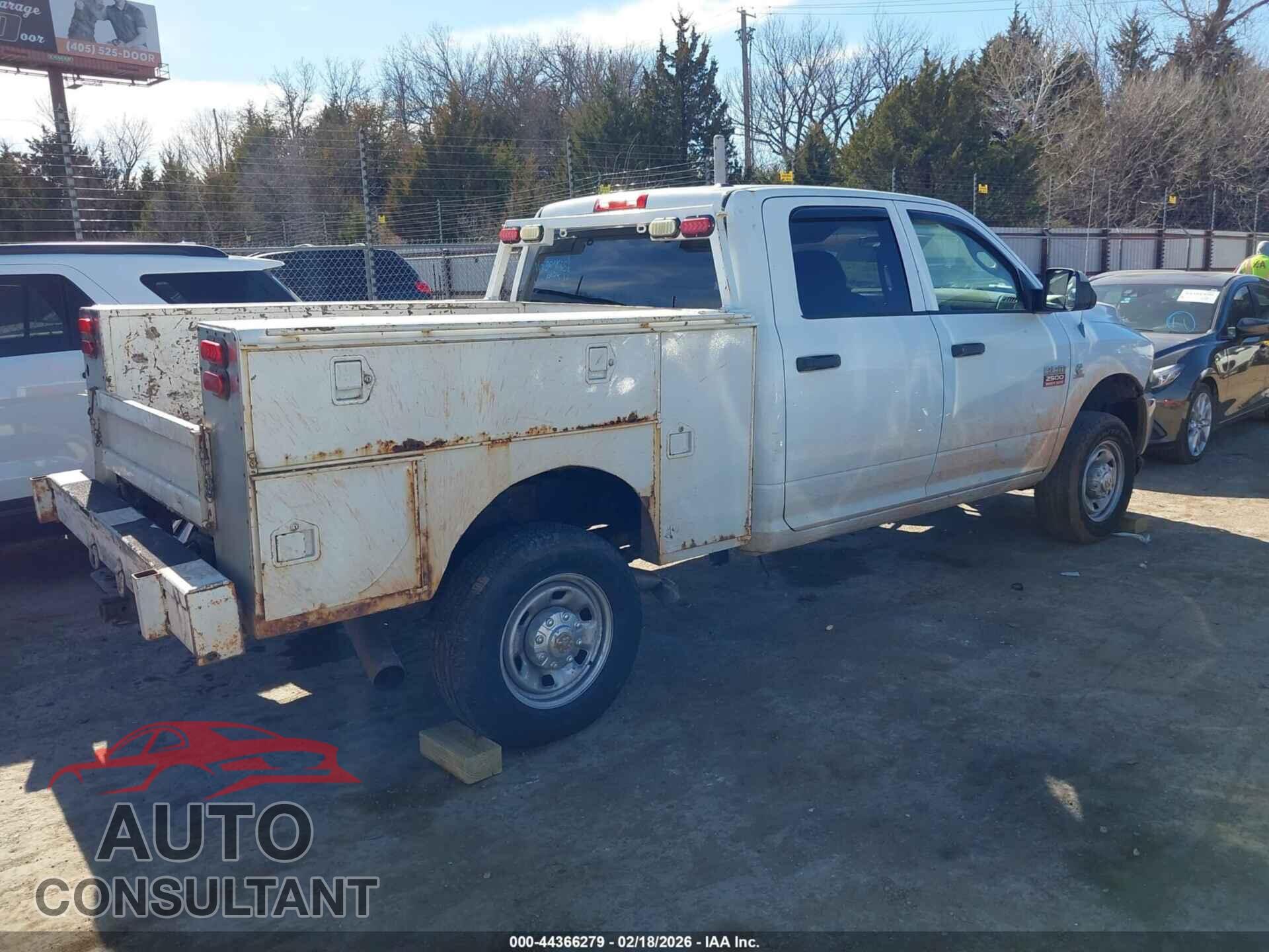 DODGE RAM 2500 2010 - 3D7UT2CL0AG166578
