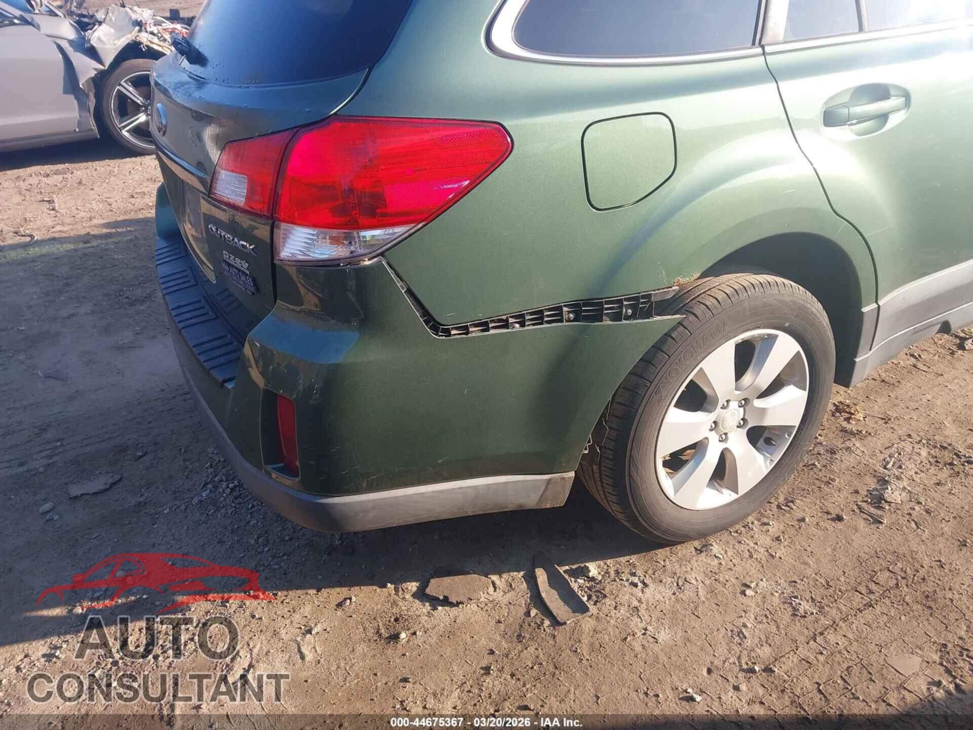 SUBARU OUTBACK 2011 - 4S4BRBCC5B3402674