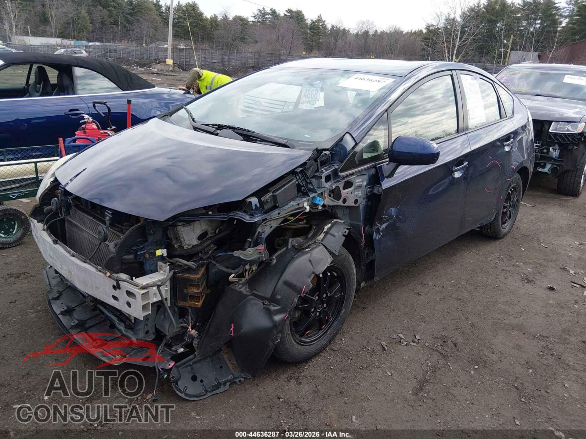 TOYOTA PRIUS 2014 - JTDKN3DU7E1743670