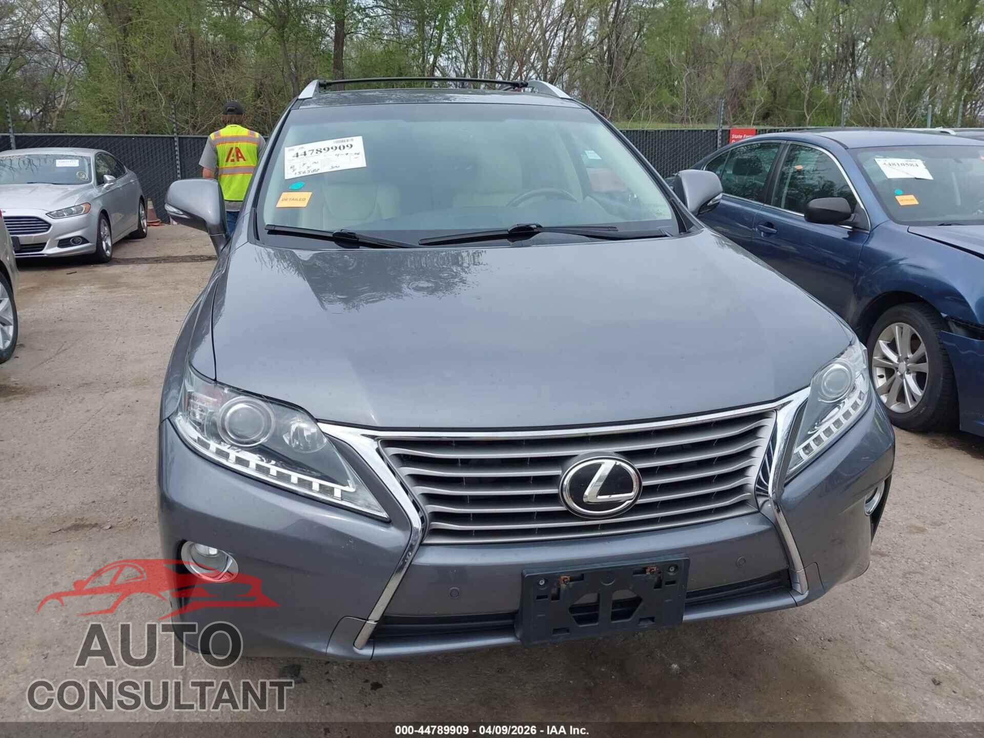 LEXUS RX 350 2013 - 2T2BK1BA5DC156248