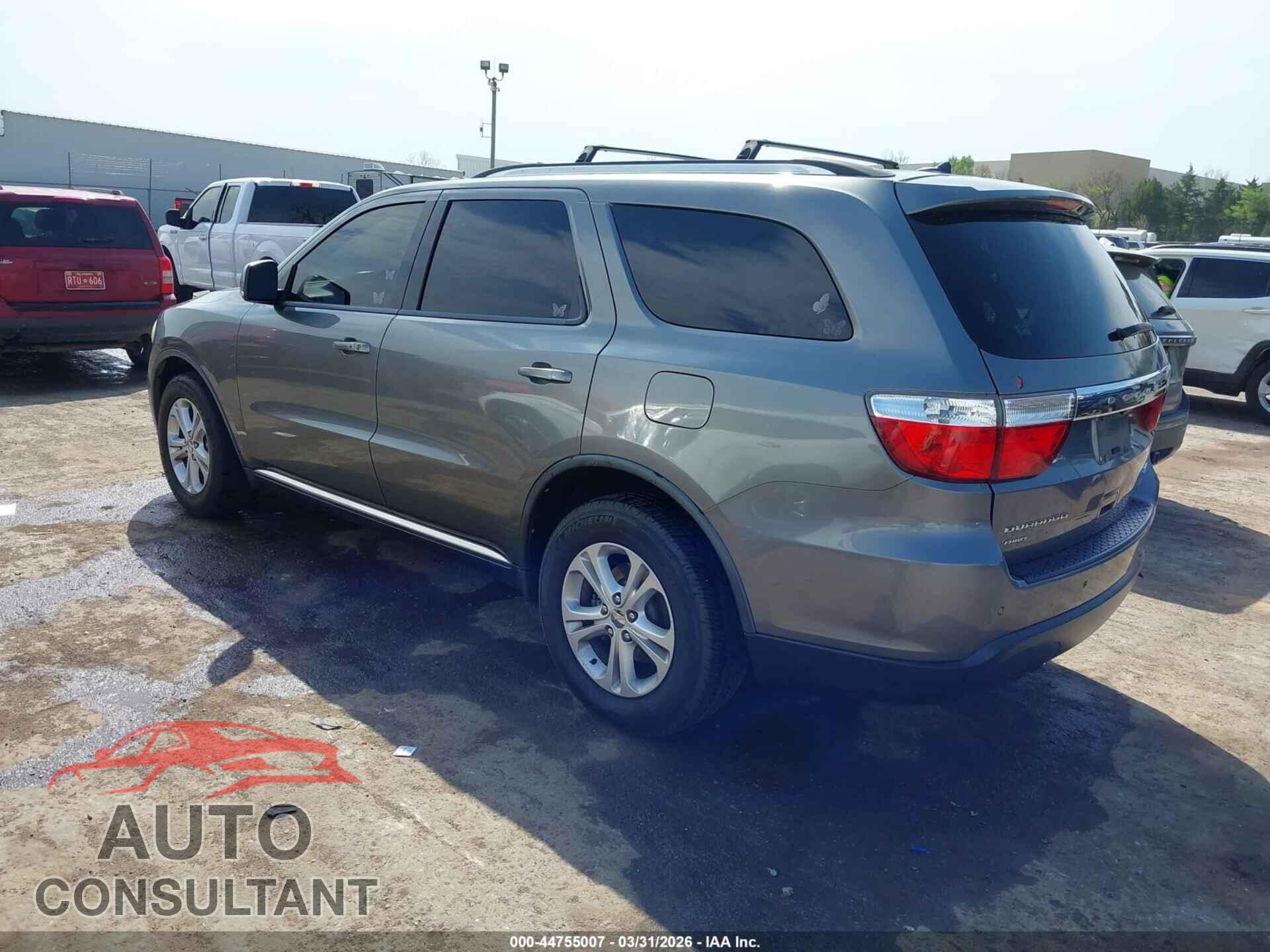 DODGE DURANGO 2012 - 1C4RDJDG3CC144587