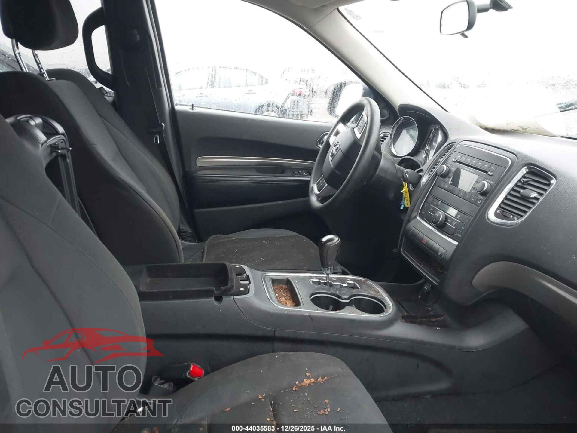 DODGE DURANGO 2012 - 1C4RDJAG3CC207286