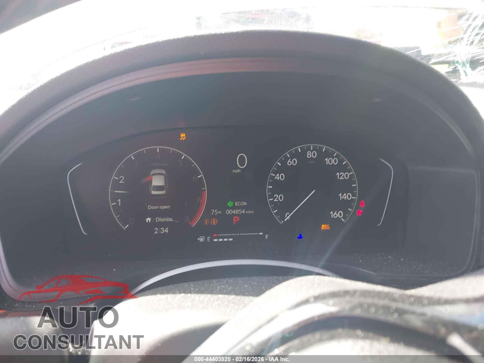 HONDA CIVIC 2026 - 2HGFE2F5XTH519780