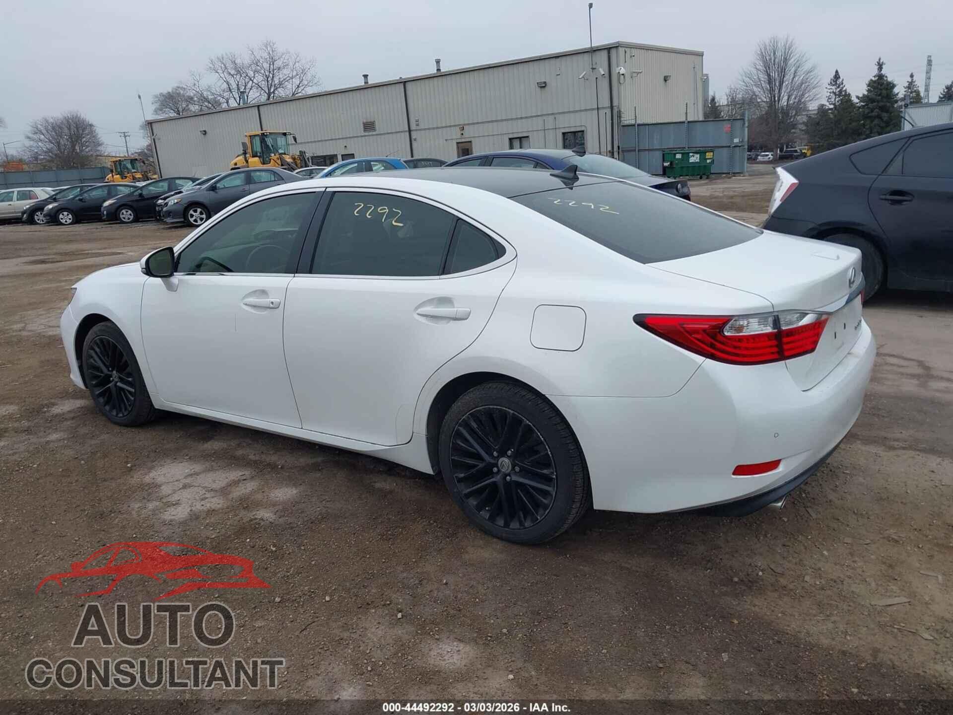 LEXUS ES 350 2013 - JTHBK1GG1D2062365