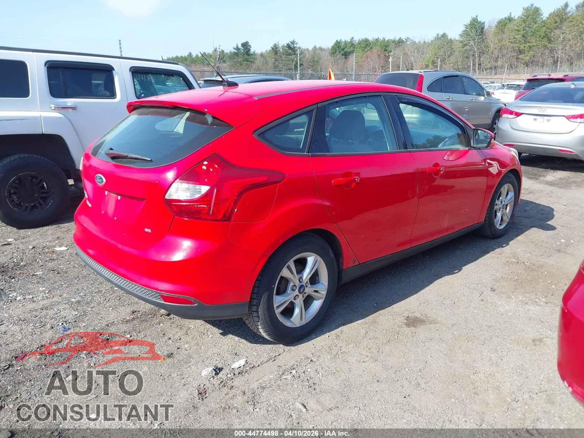 FORD FOCUS 2013 - 1FADP3K22DL215516