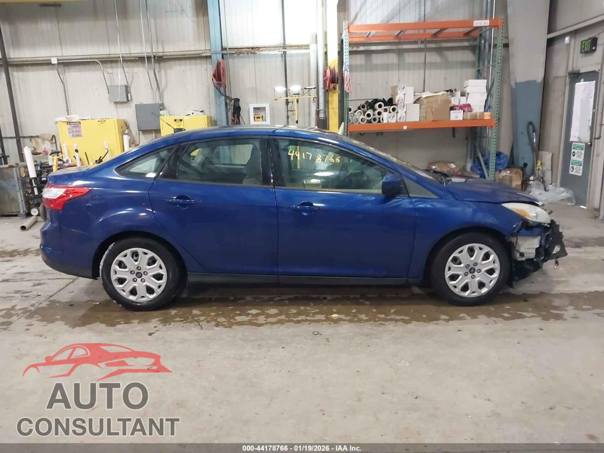 FORD FOCUS 2012 - 1FAHP3F27CL456157