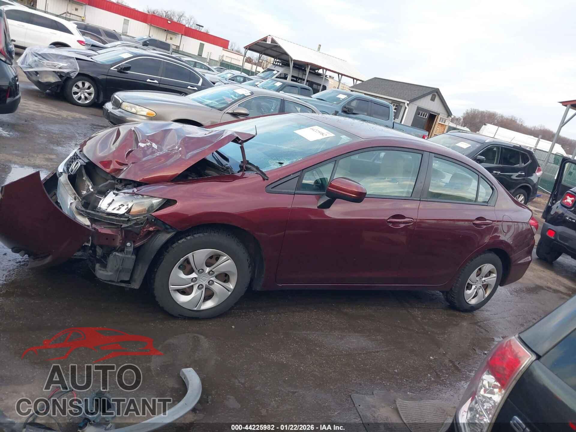 HONDA CIVIC 2014 - 19XFB2F5XEE222059