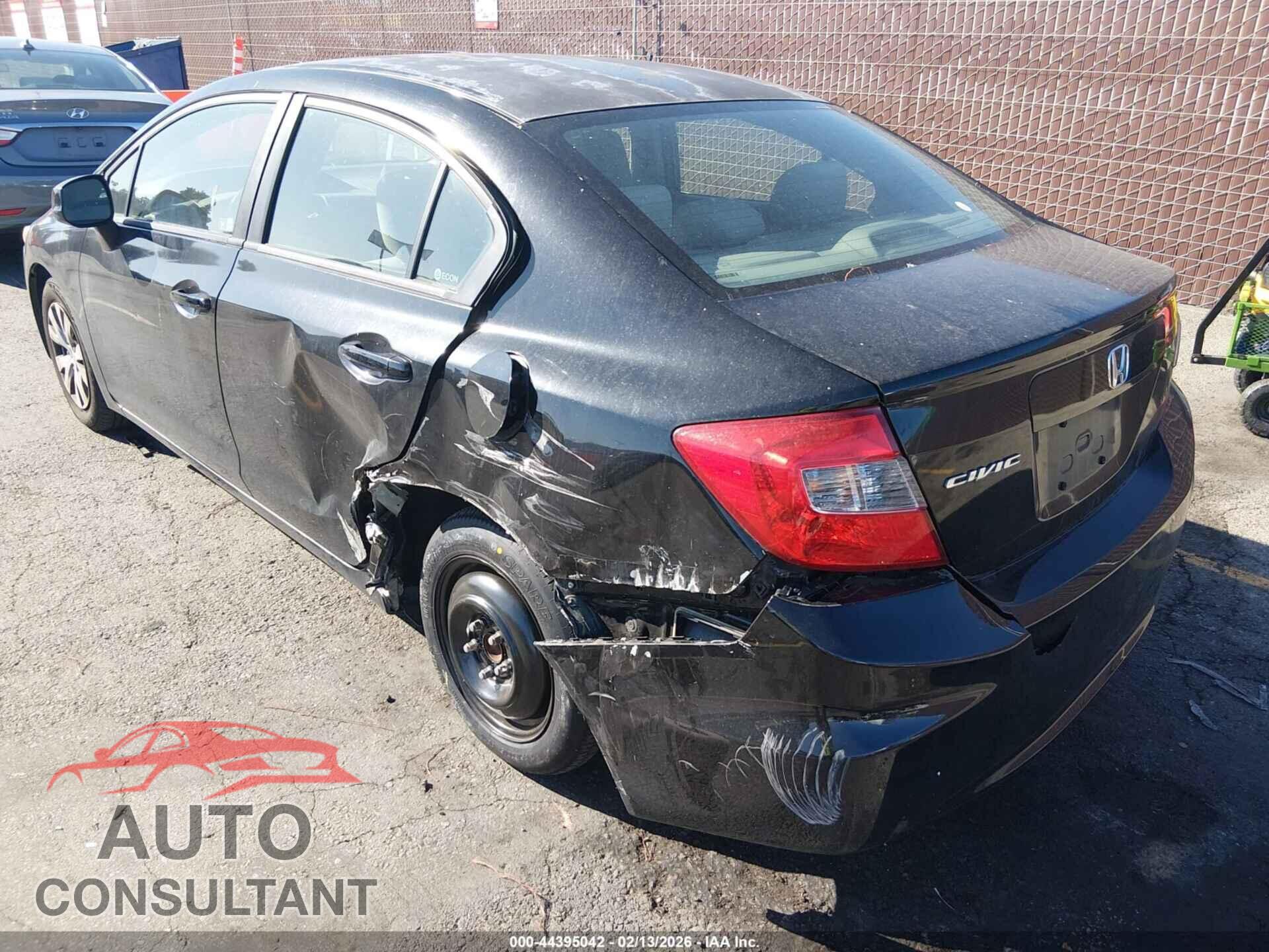 HONDA CIVIC 2012 - 2HGFB2F55CH591379