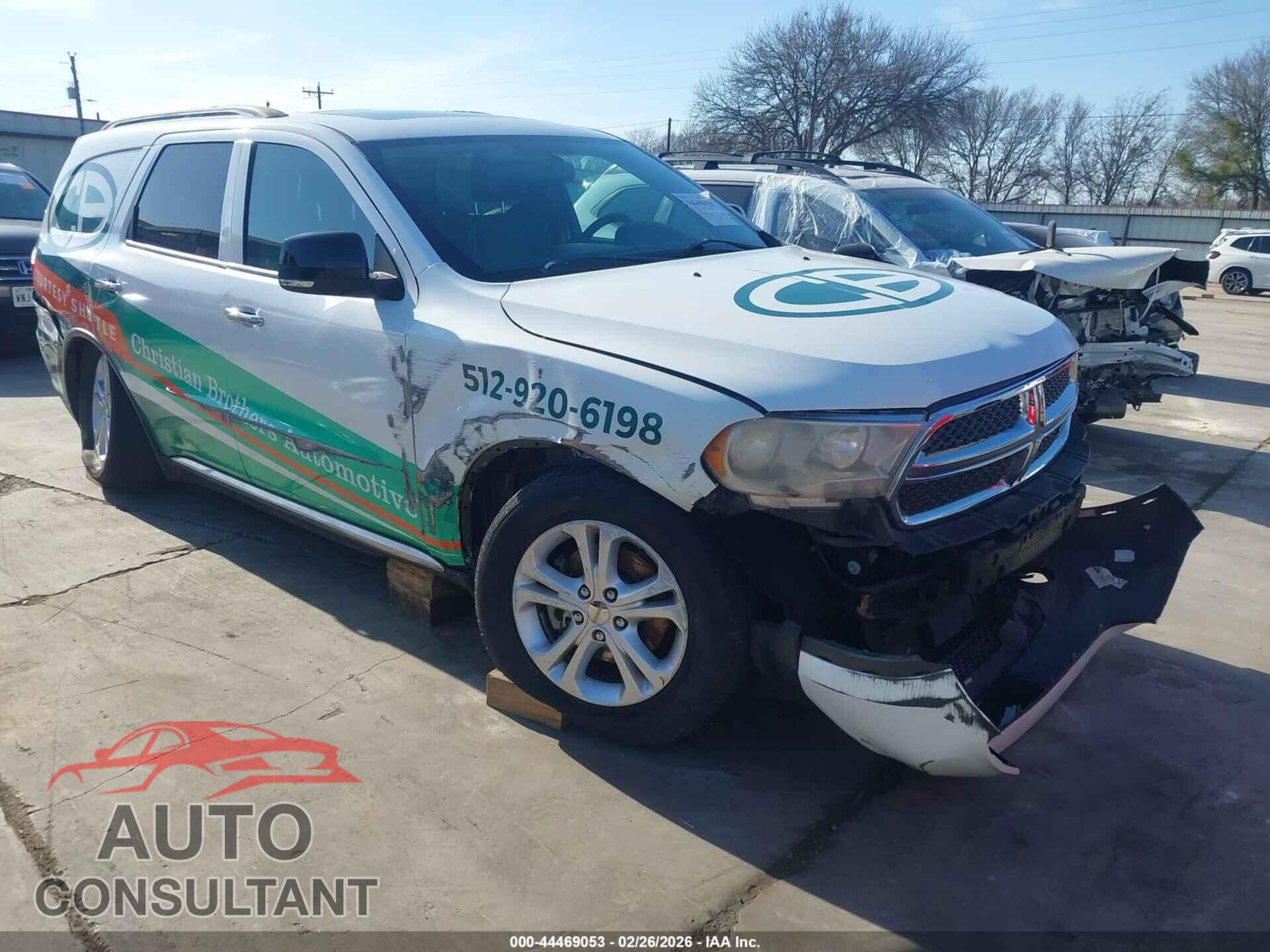 DODGE DURANGO 2013 - 1C4RDHDG0DC673313