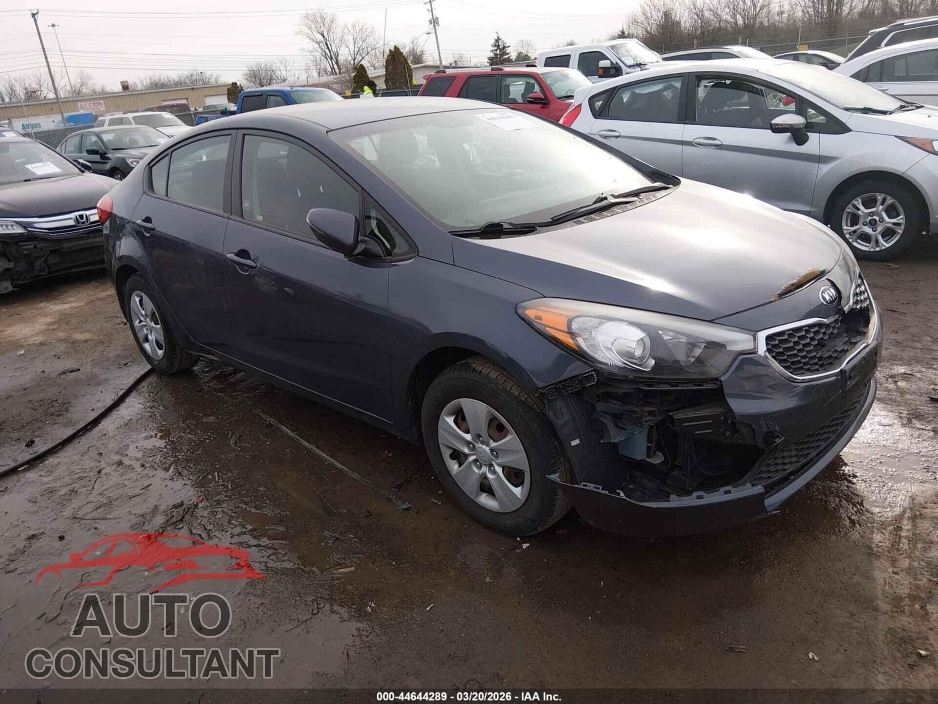 KIA FORTE 2015 - KNAFX4A68F5362408