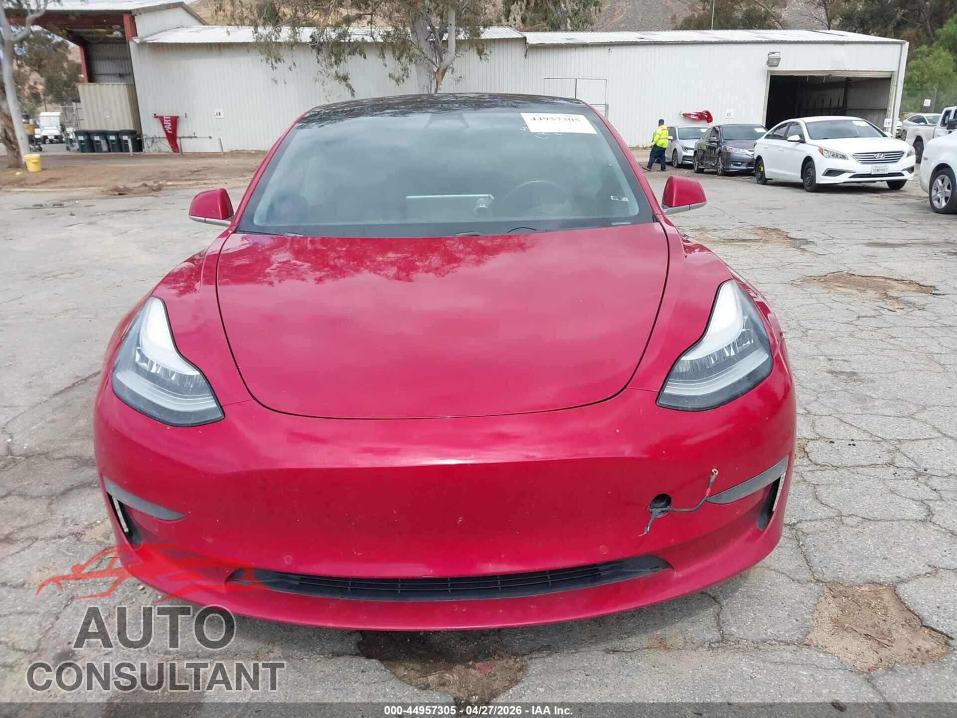 TESLA MODEL 3 2019 - 5YJ3E1EA1KF299072