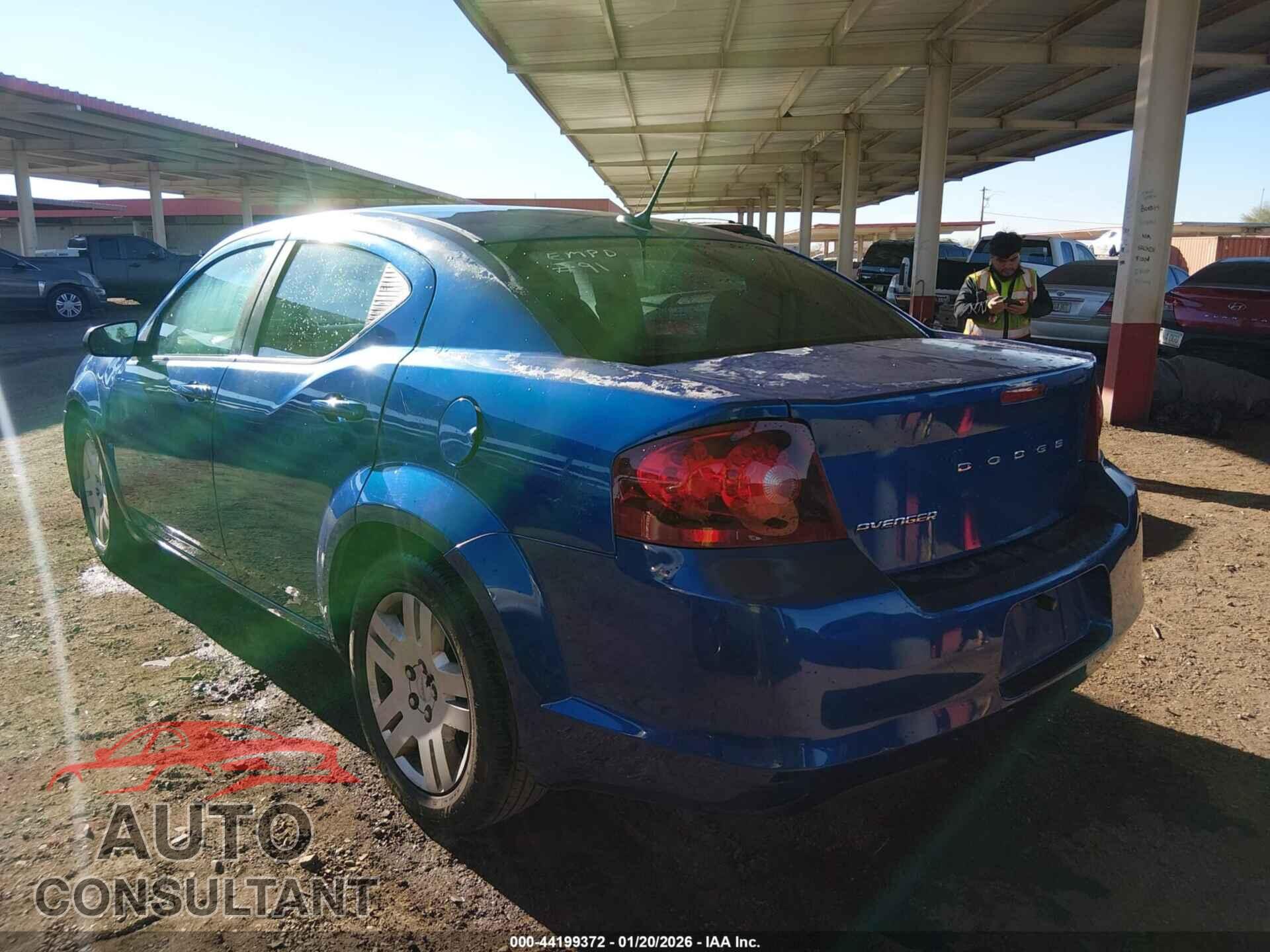 DODGE AVENGER 2013 - 1C3CDZAB1DN756732
