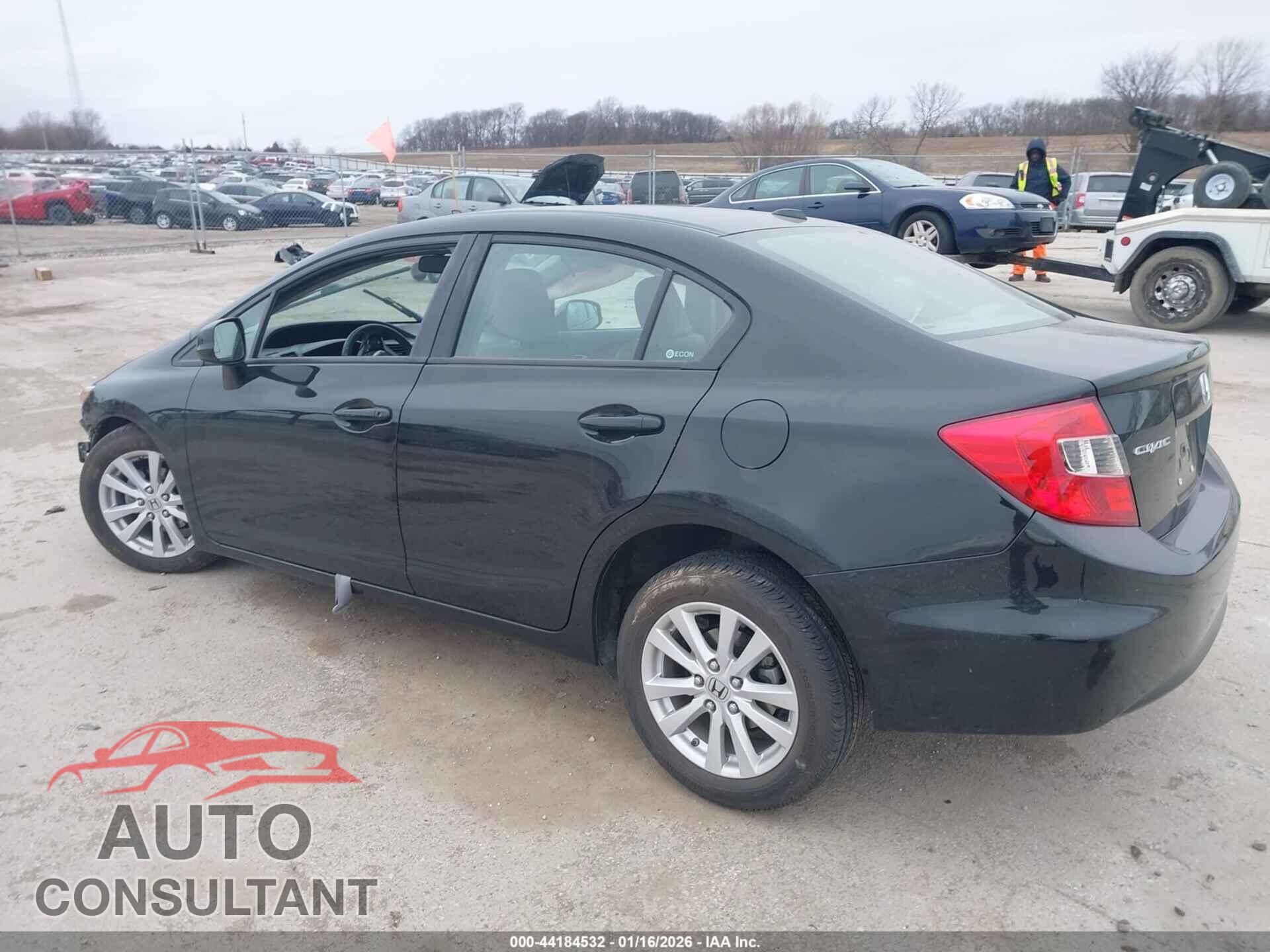 HONDA CIVIC 2012 - 19XFB2F99CE076785