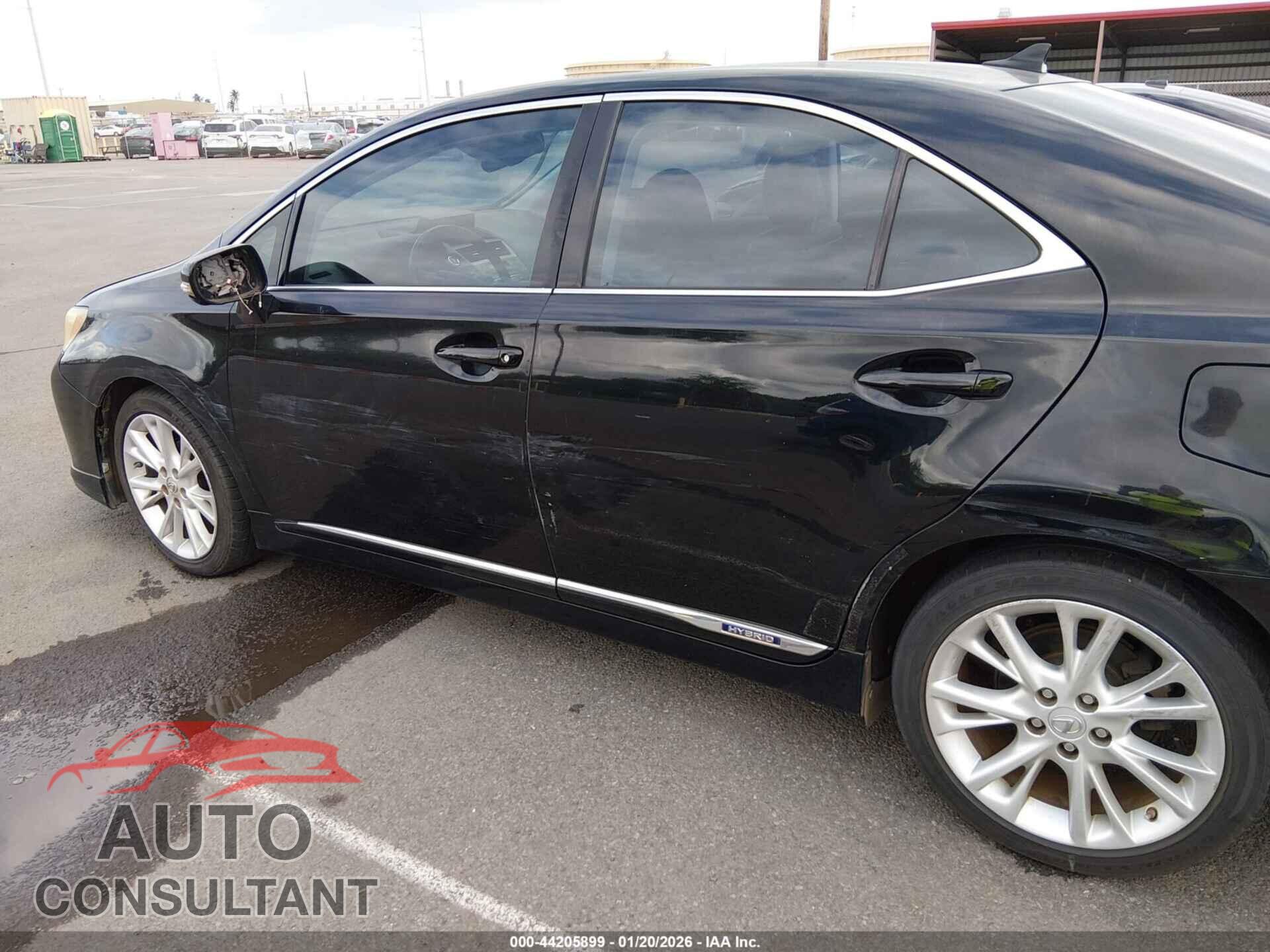LEXUS HS 250H 2010 - JTHBB1BA8A2001674