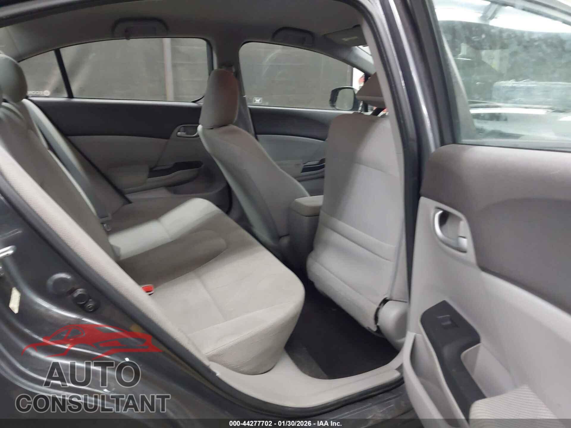 HONDA CIVIC 2012 - 19XFB2F54CE087805