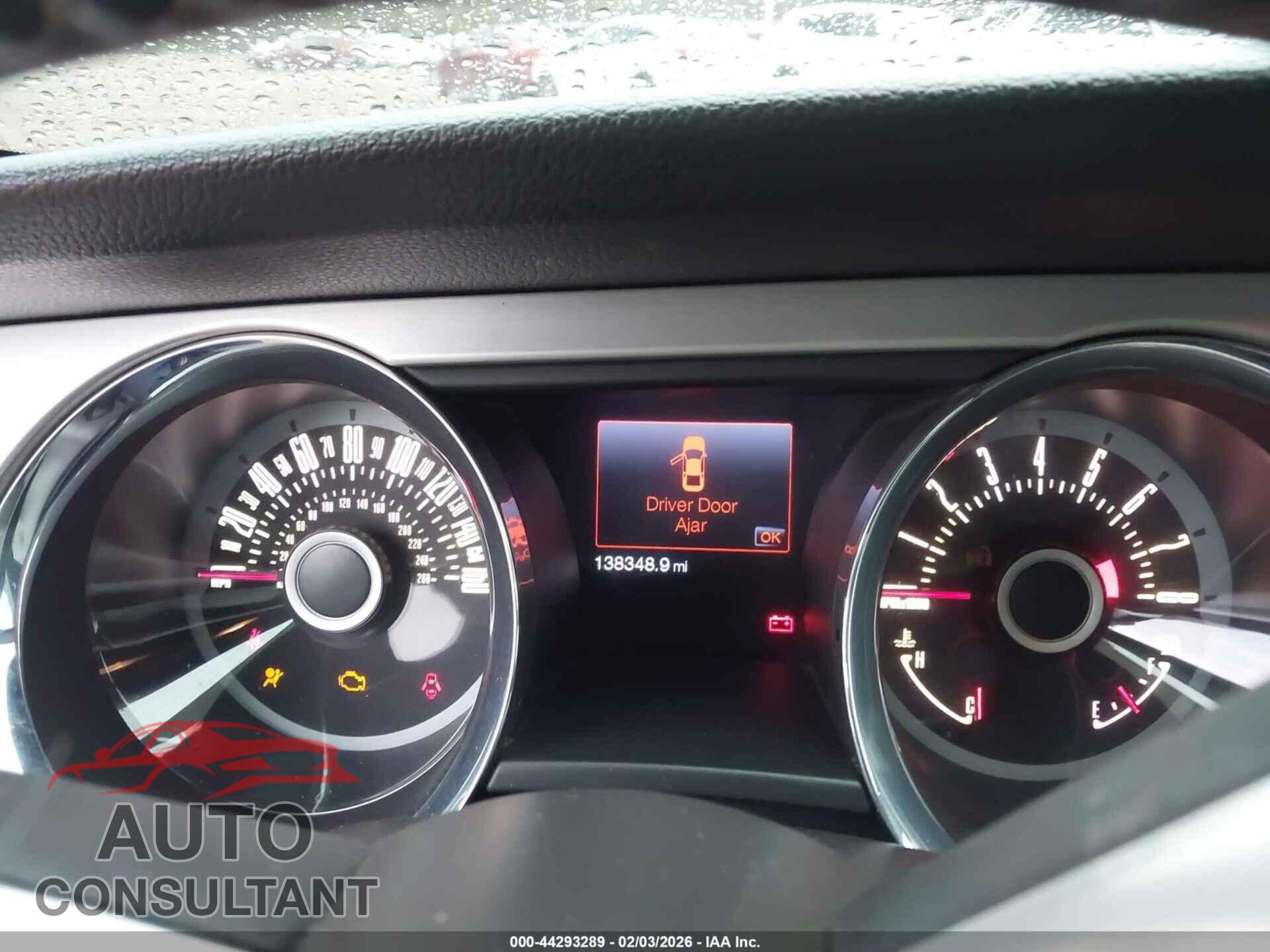 FORD MUSTANG 2013 - 1ZVBP8EM5D5264836
