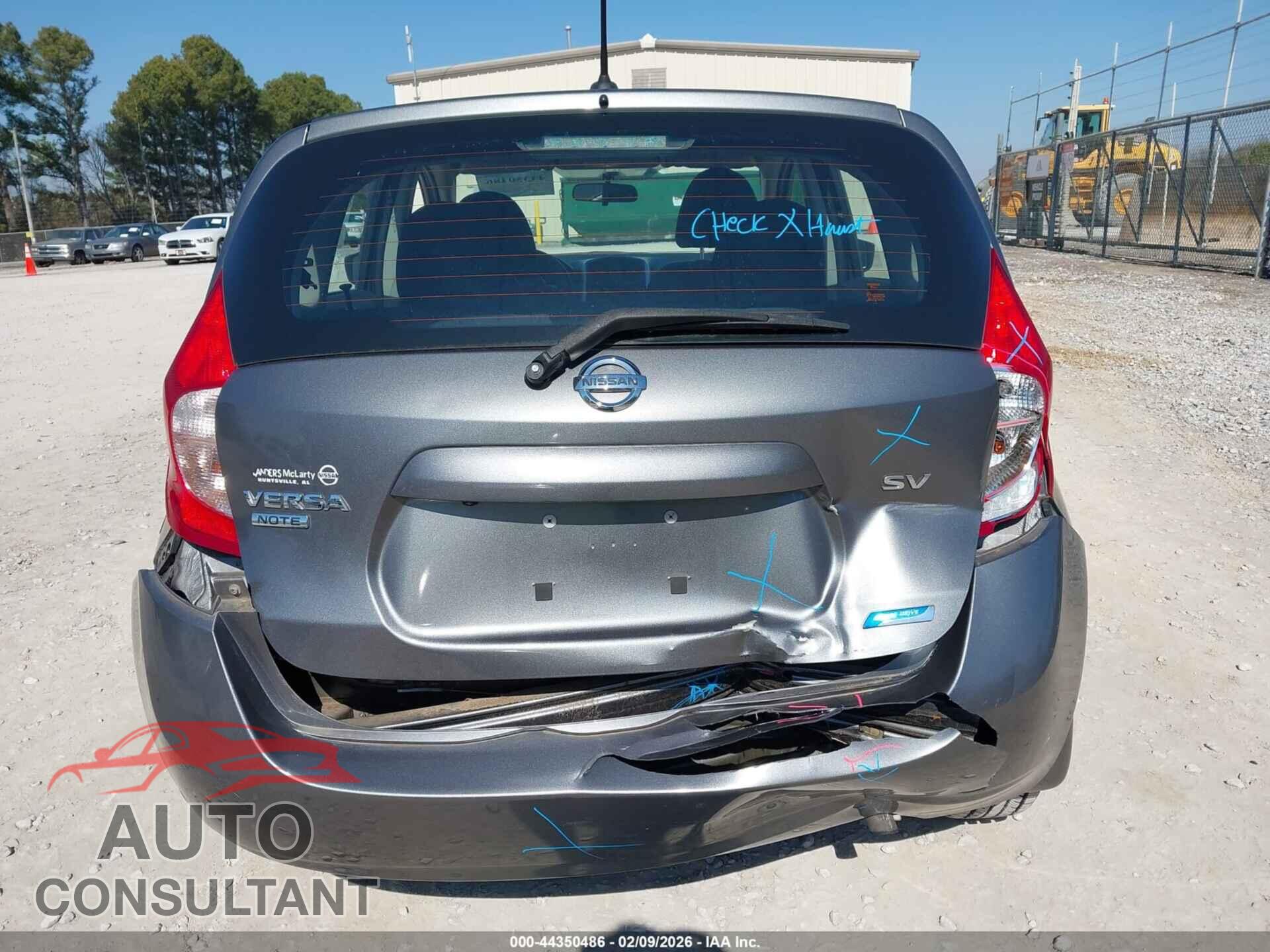 NISSAN VERSA NOTE 2016 - 3N1CE2CP9GL392141