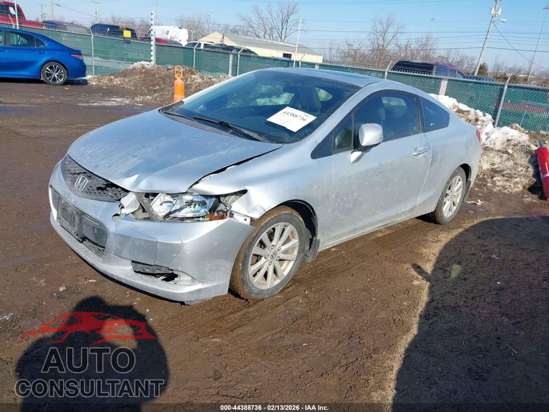 HONDA CIVIC 2012 - 2HGFG3B83CH539482