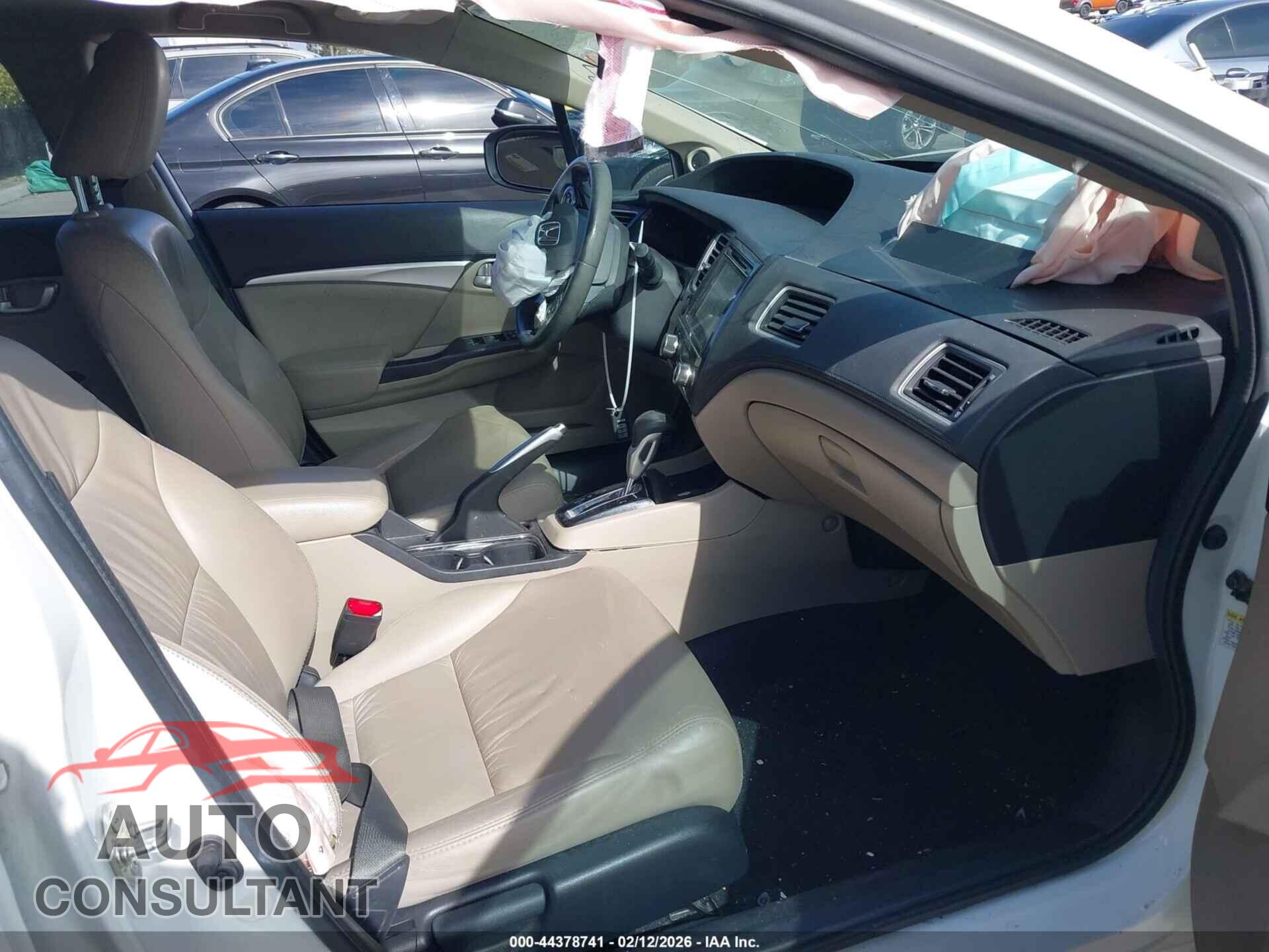 HONDA CIVIC 2014 - 19XFB2F90EE274447