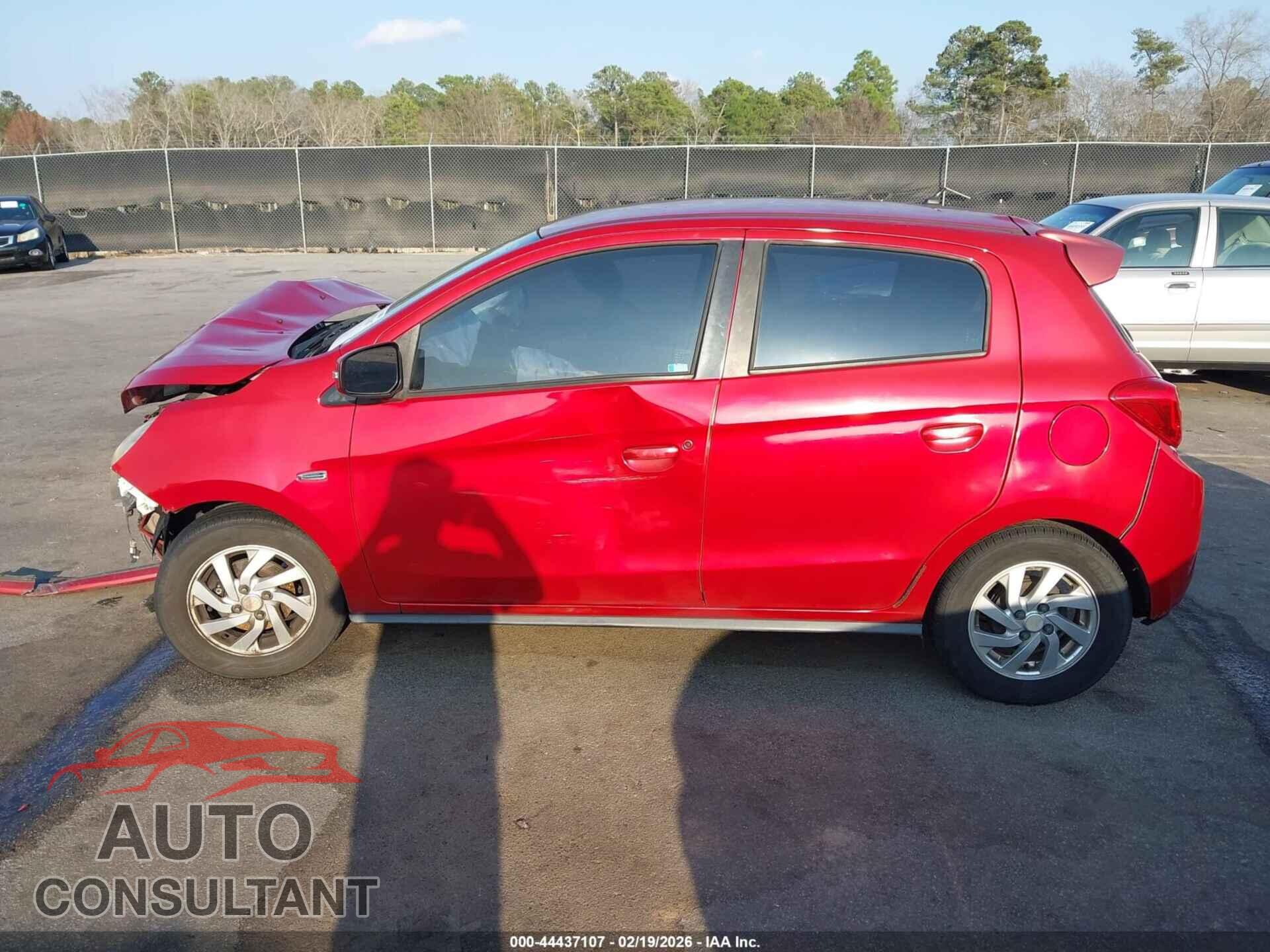 MITSUBISHI MIRAGE 2017 - ML32A4HJ2HH009518