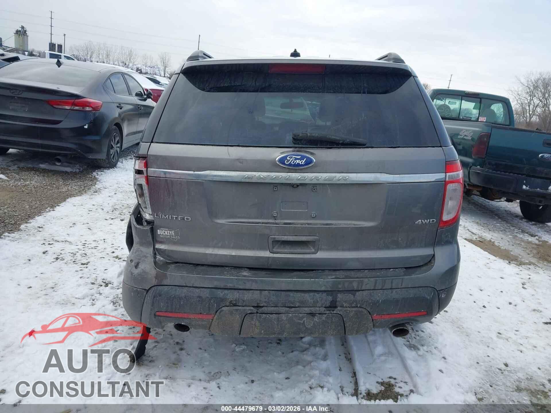 FORD EXPLORER 2011 - 1FMHK8F81BGA36620
