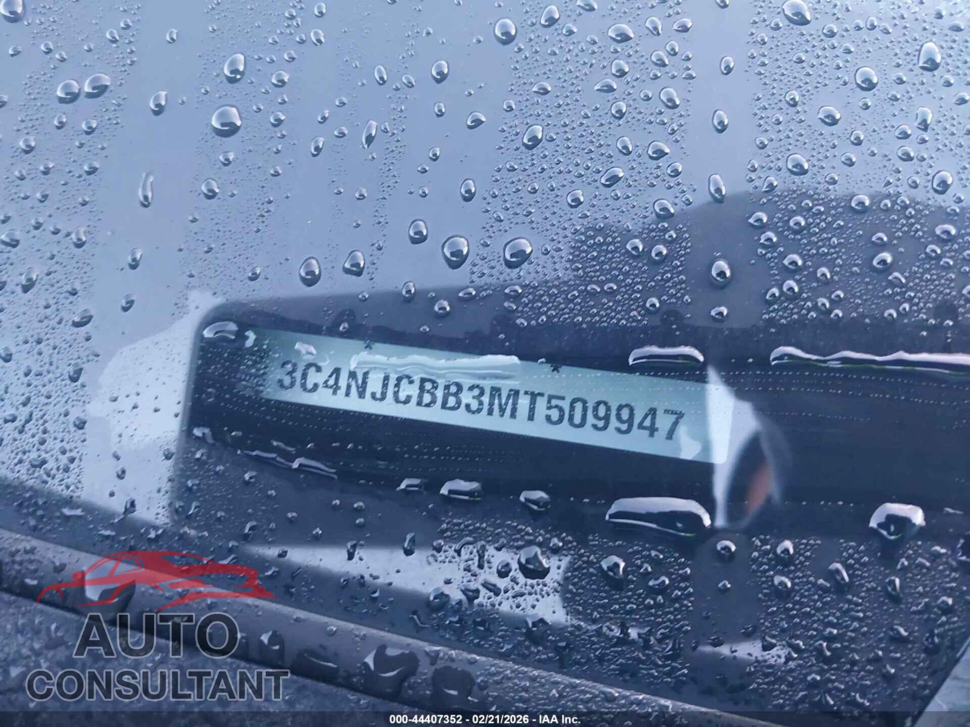 JEEP COMPASS 2021 - 3C4NJCBB3MT509947