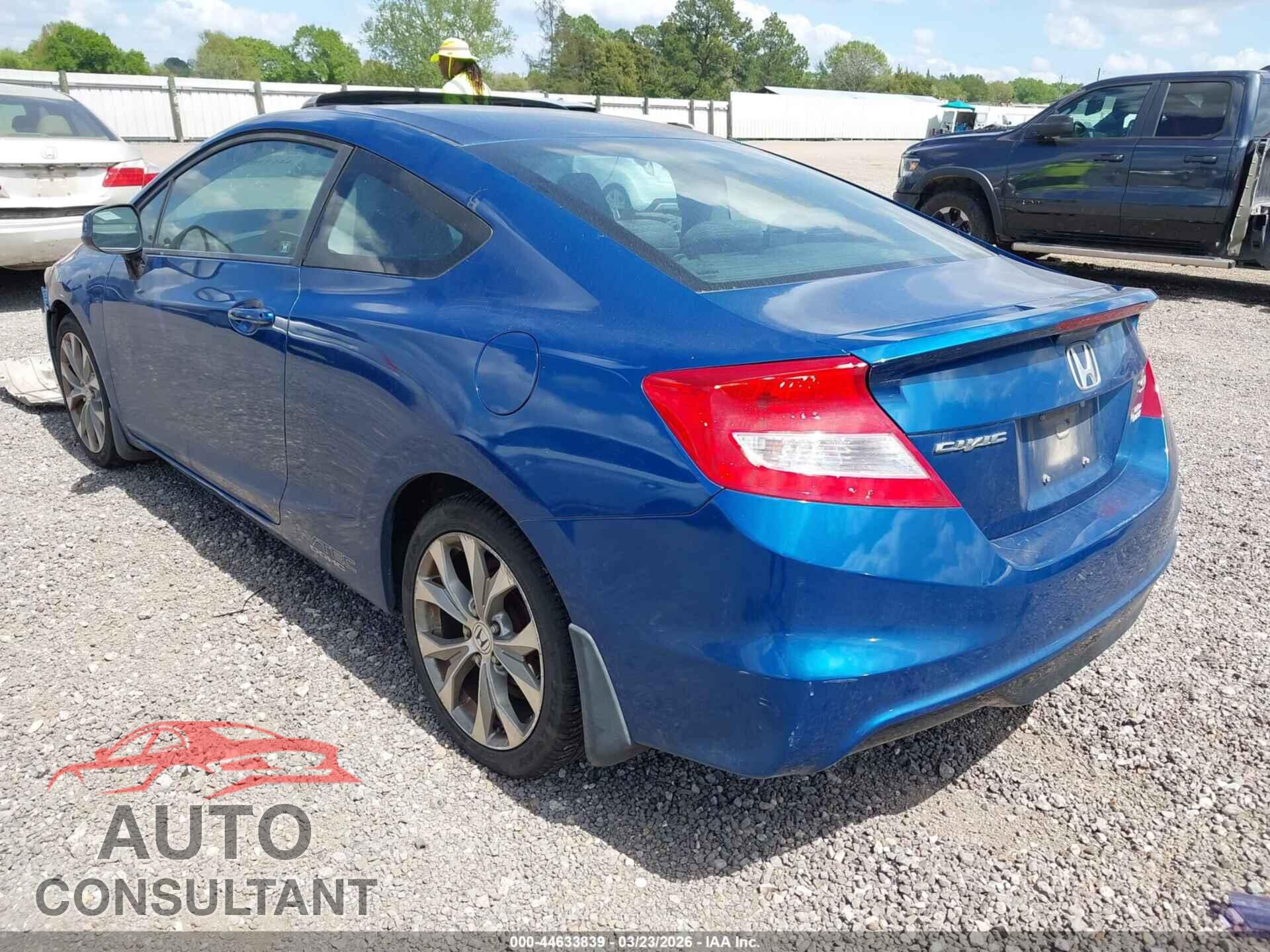 HONDA CIVIC 2012 - 2HGFG4A52CH705956