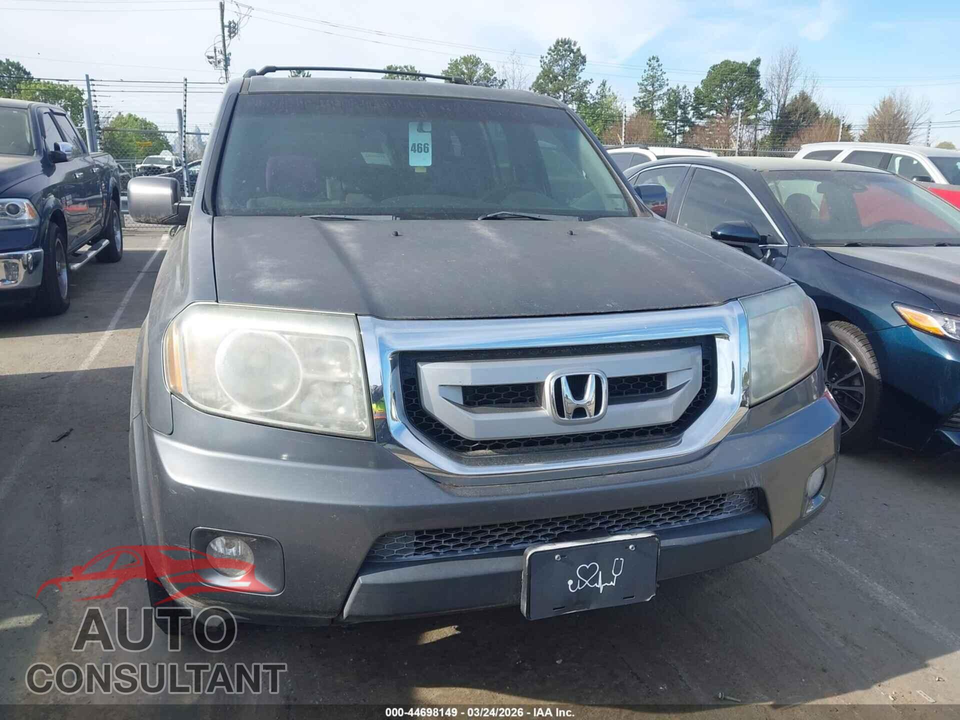 HONDA PILOT 2011 - 5FNYF4H45BB082845