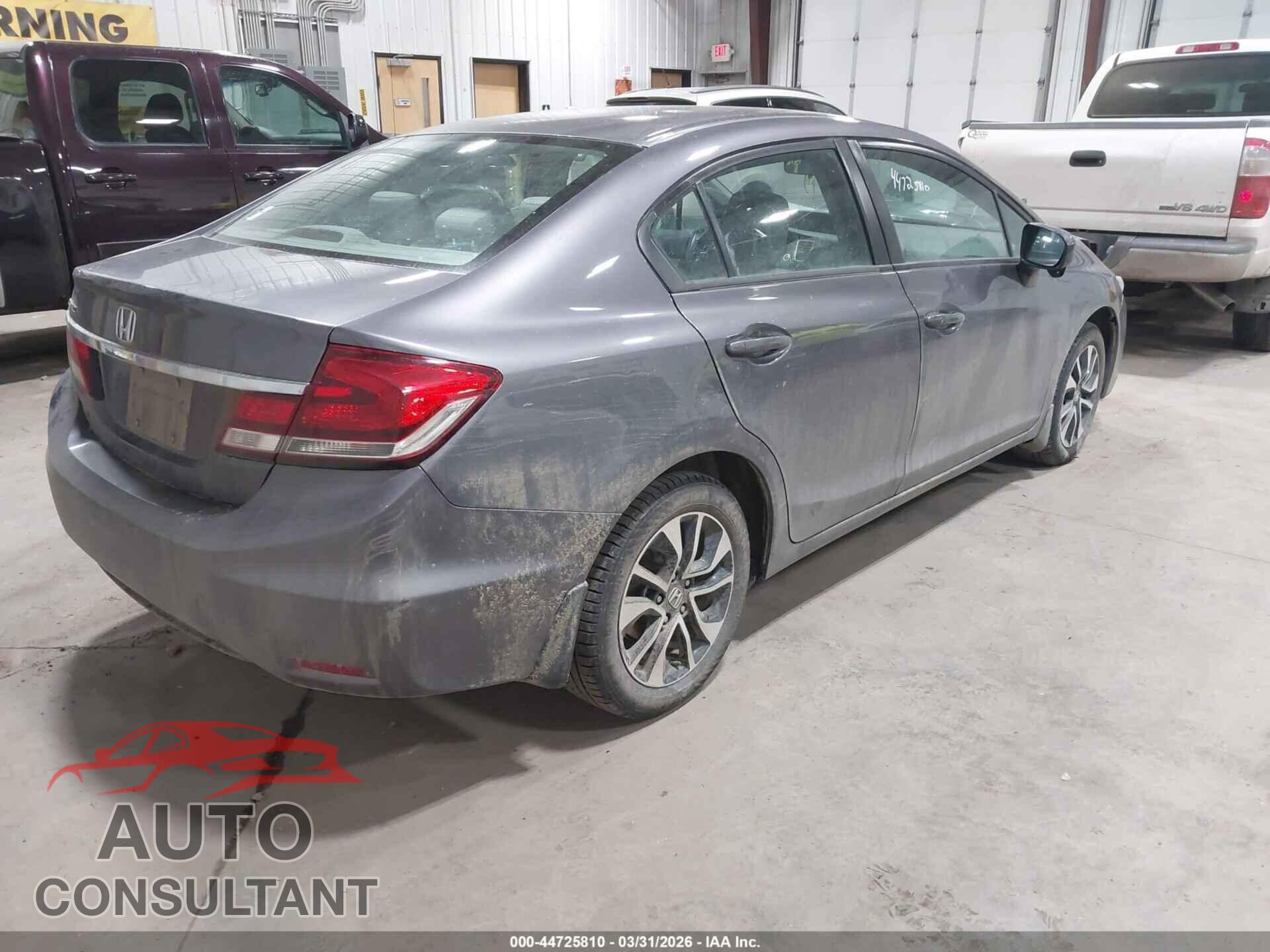 HONDA CIVIC 2015 - 19XFB2F84FE098429
