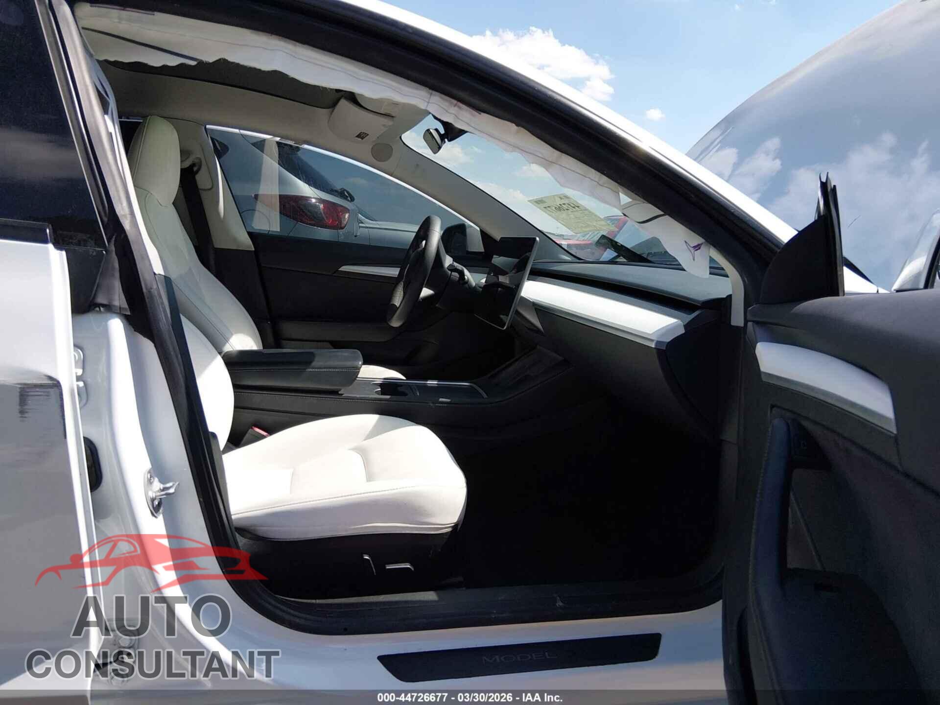 TESLA MODEL 3 2023 - 5YJ3E1EA9PF567034