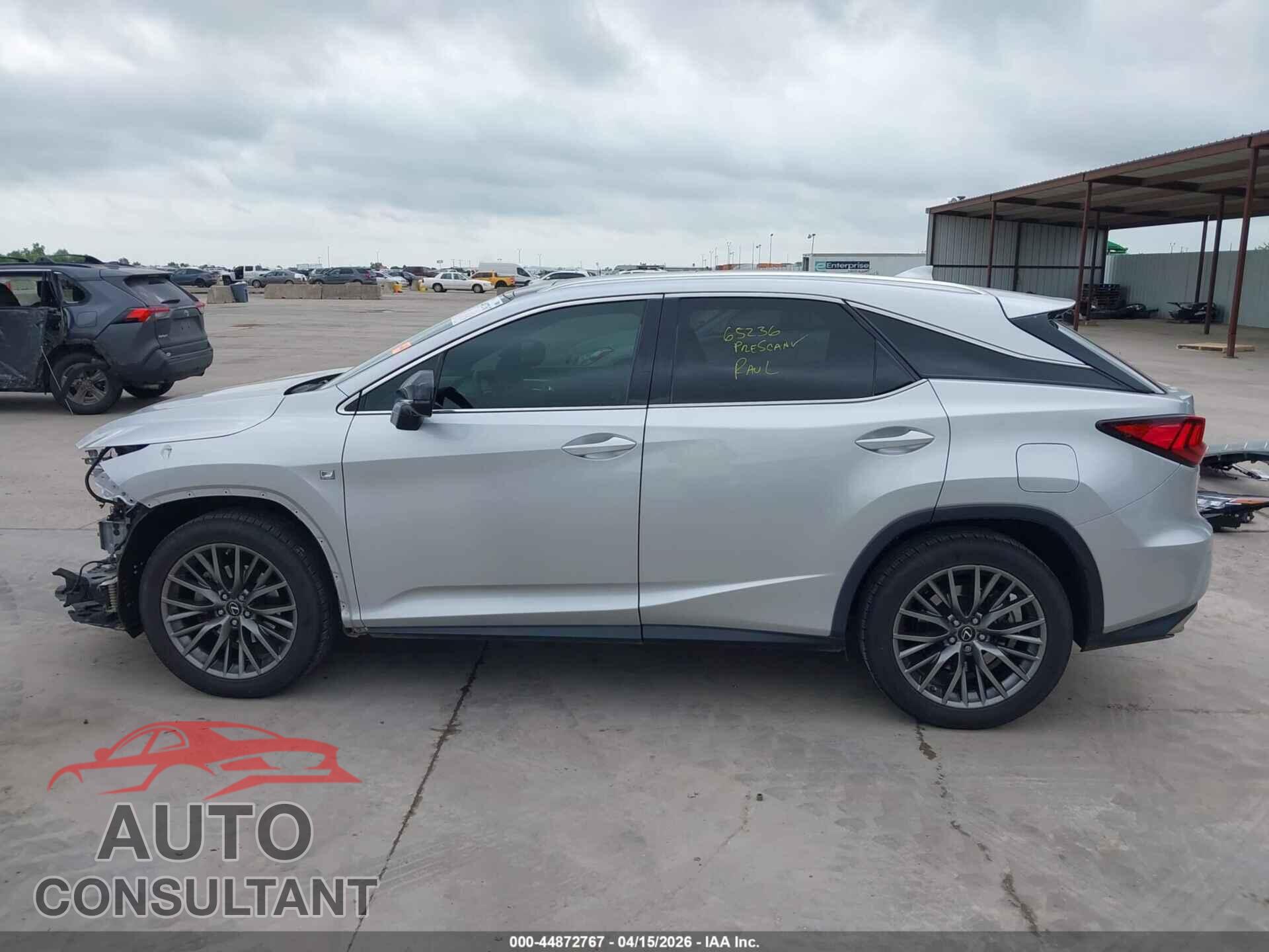 LEXUS RX 350 2019 - 2T2BZMCA7KC174064