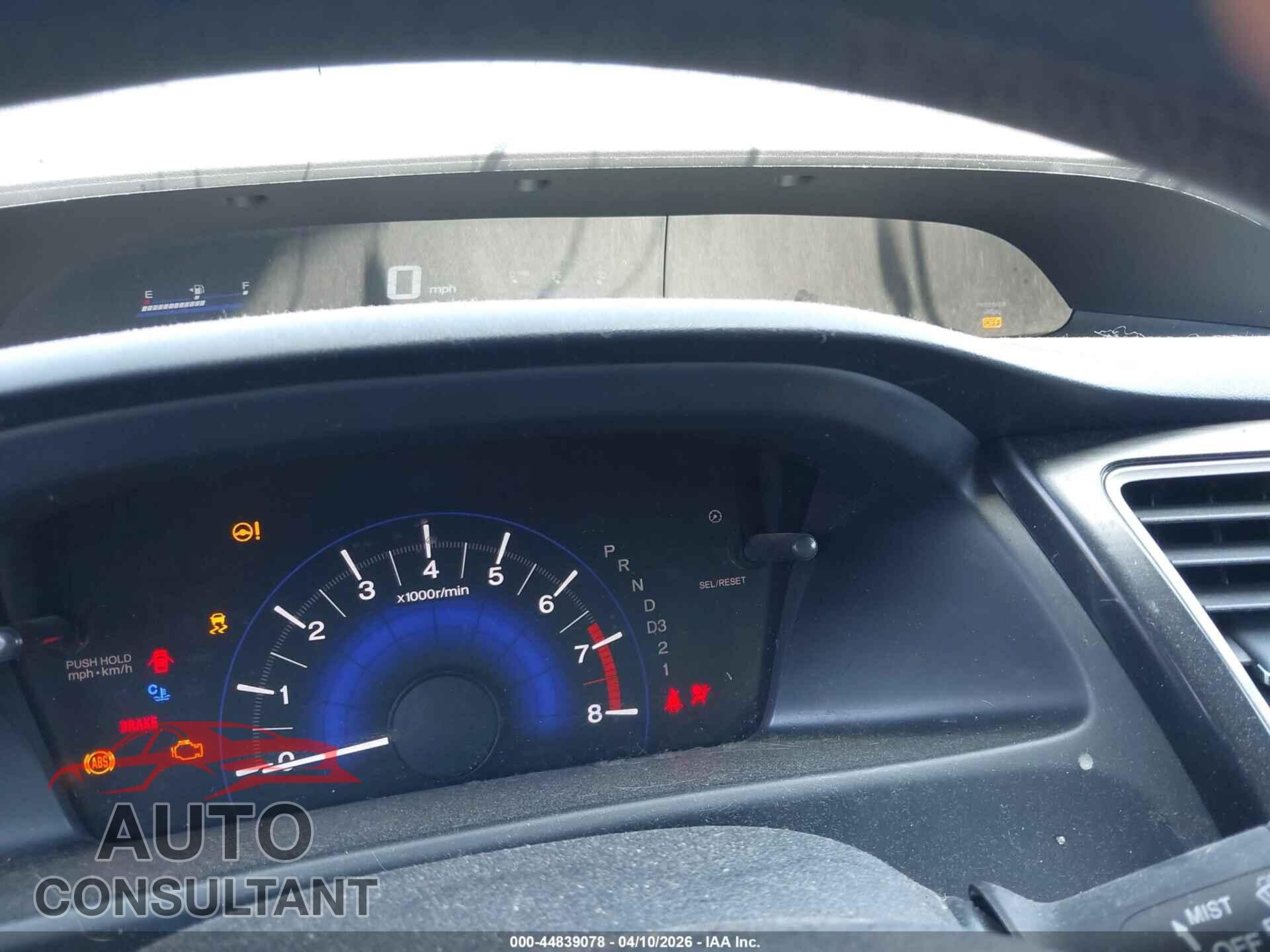 HONDA CIVIC 2013 - 19XFB2F85DE287328