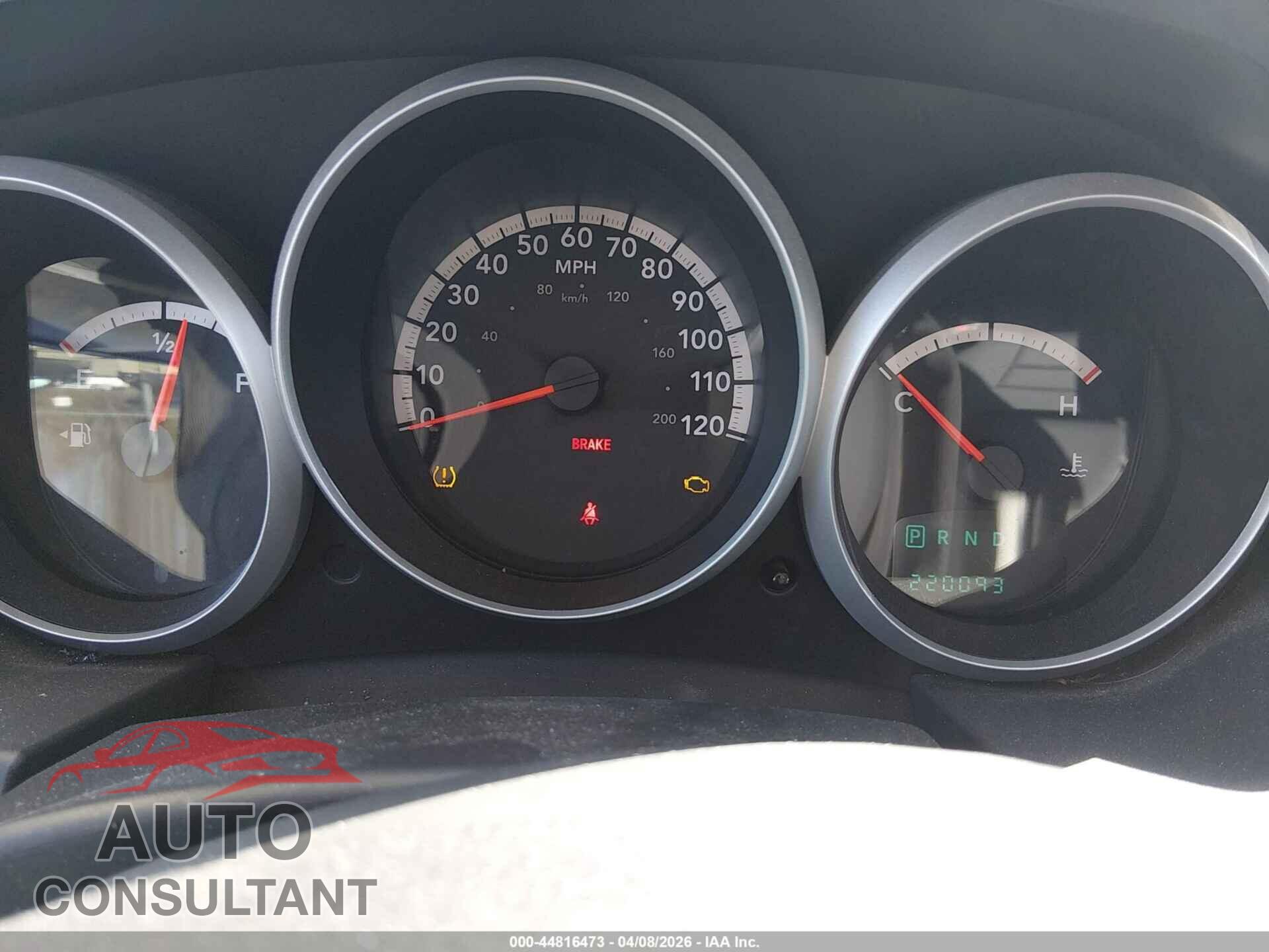DODGE GRAND CARAVAN 2010 - 2D4RN4DEXAR478104