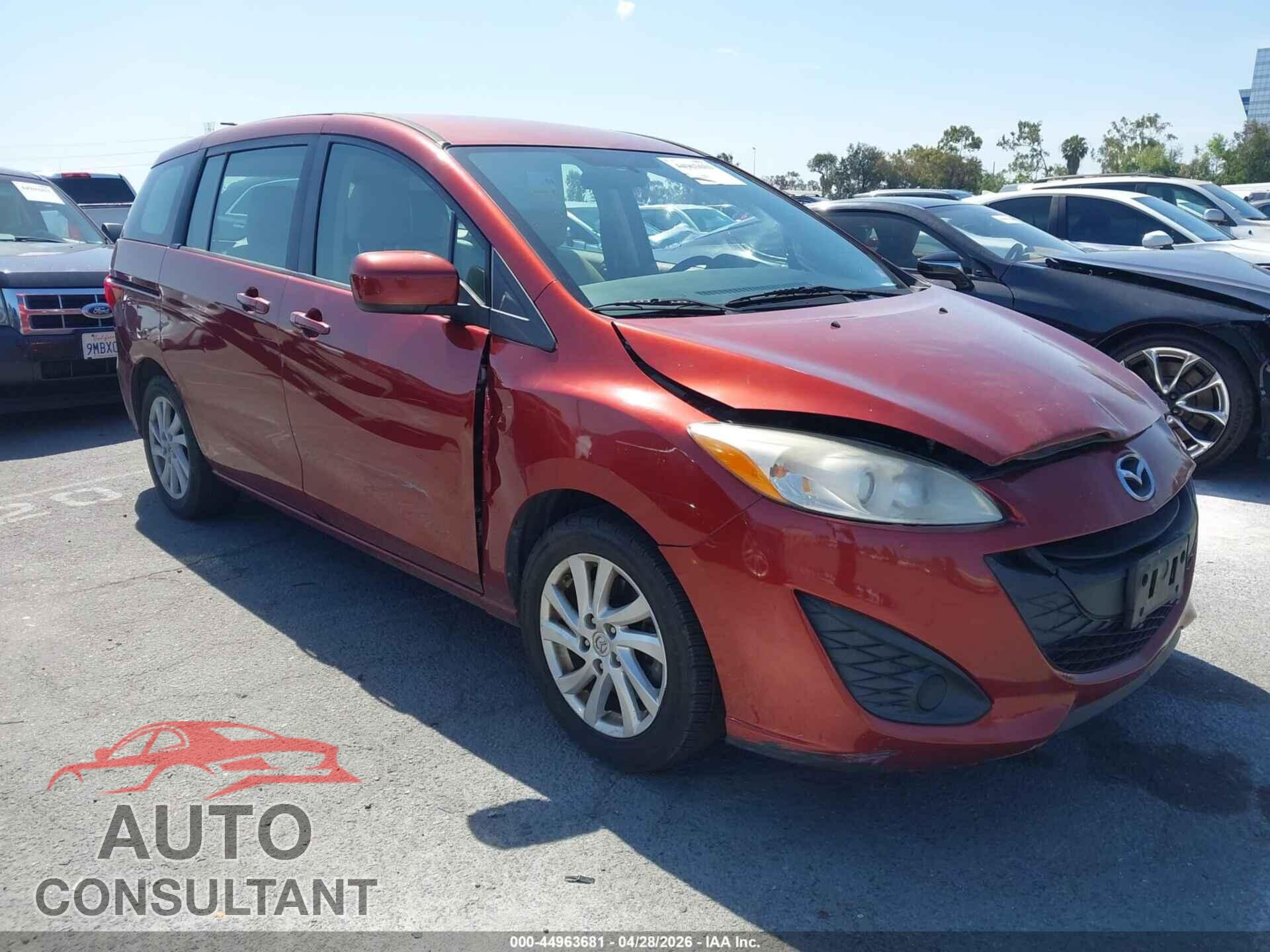 MAZDA MAZDA5 2012 - JM1CW2BL9C0121631