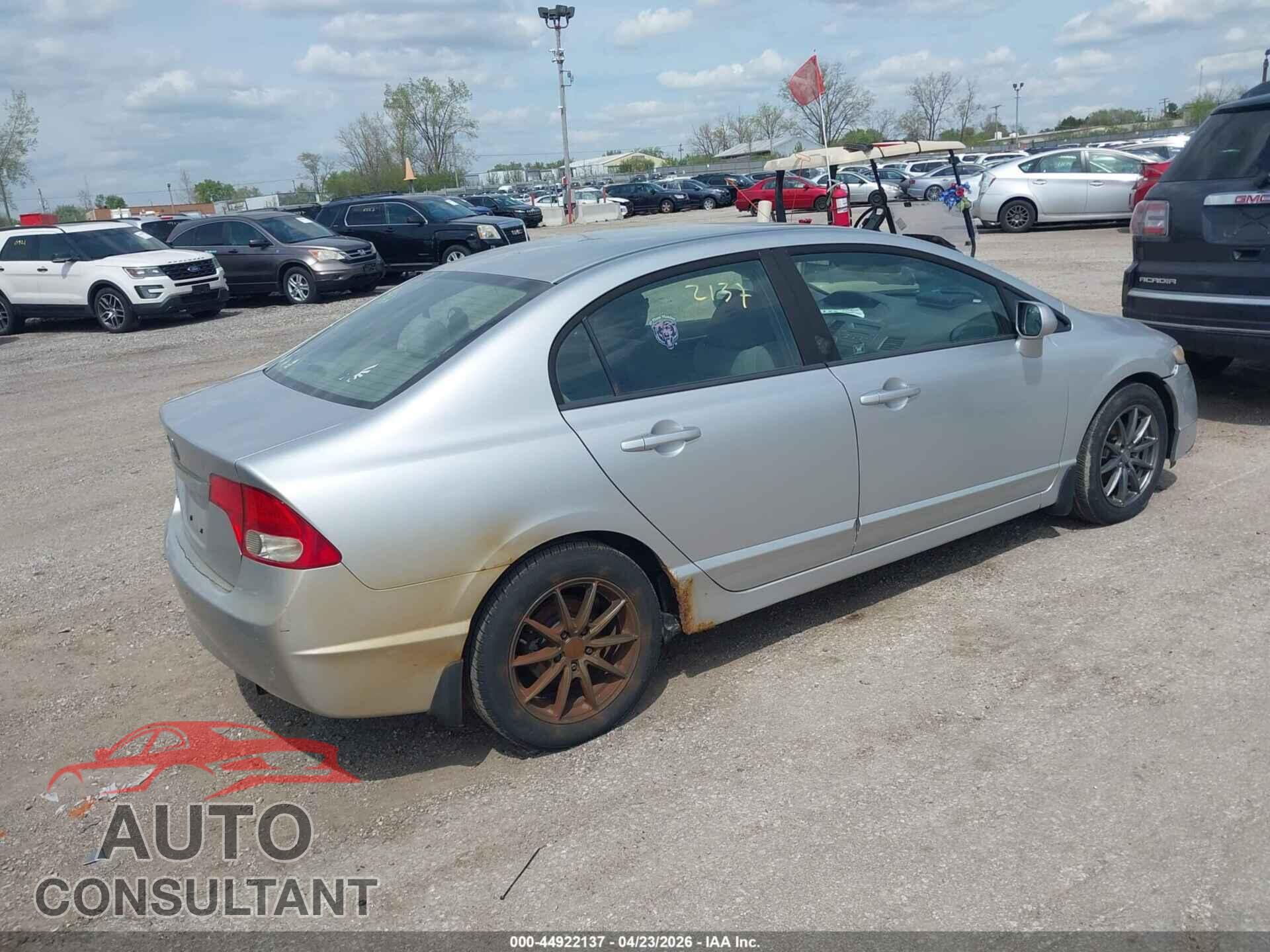 HONDA CIVIC 2009 - 19XFA16849E016734