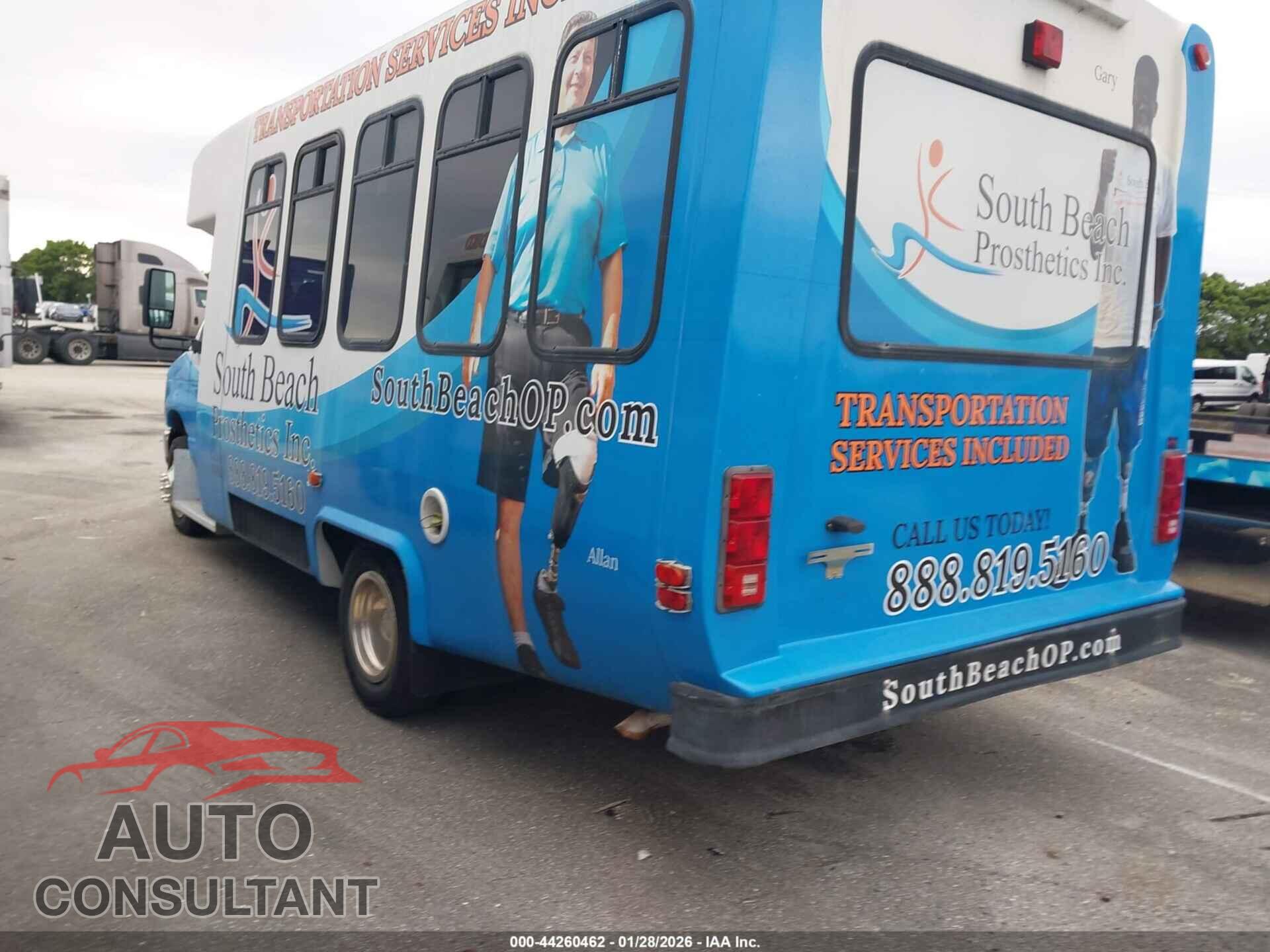 FORD E-350 CUTAWAY 2009 - 1FDEE35L89DA21238