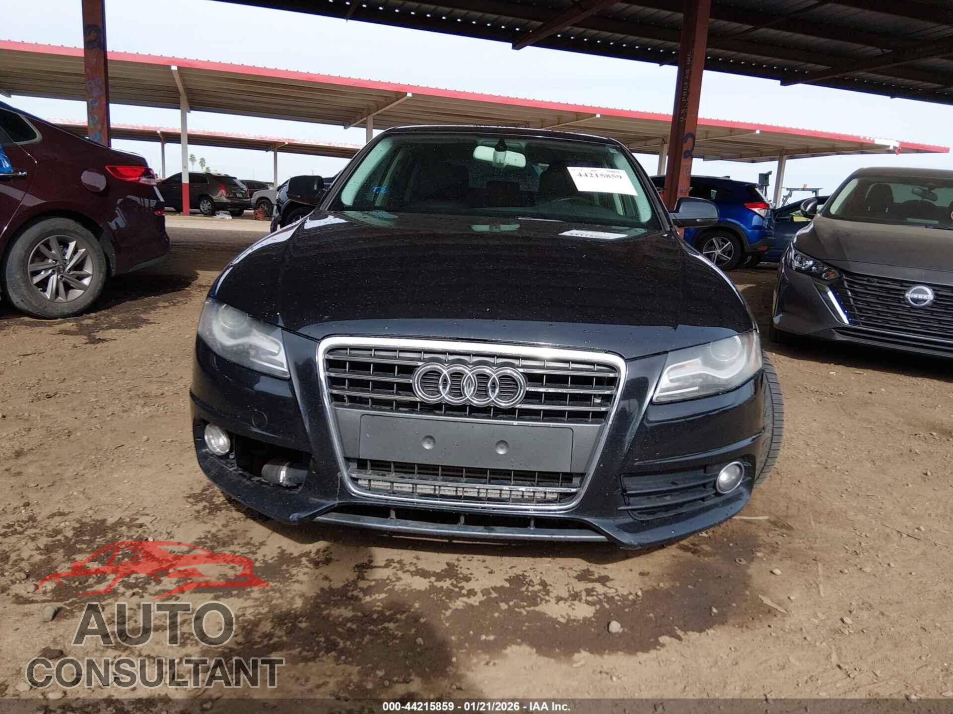 AUDI A4 2012 - WAUEFAFL2CA119370