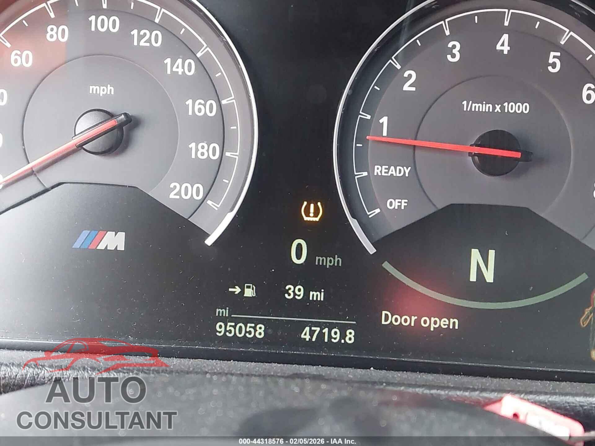 BMW M3 2015 - WBS3C9C53FP805631