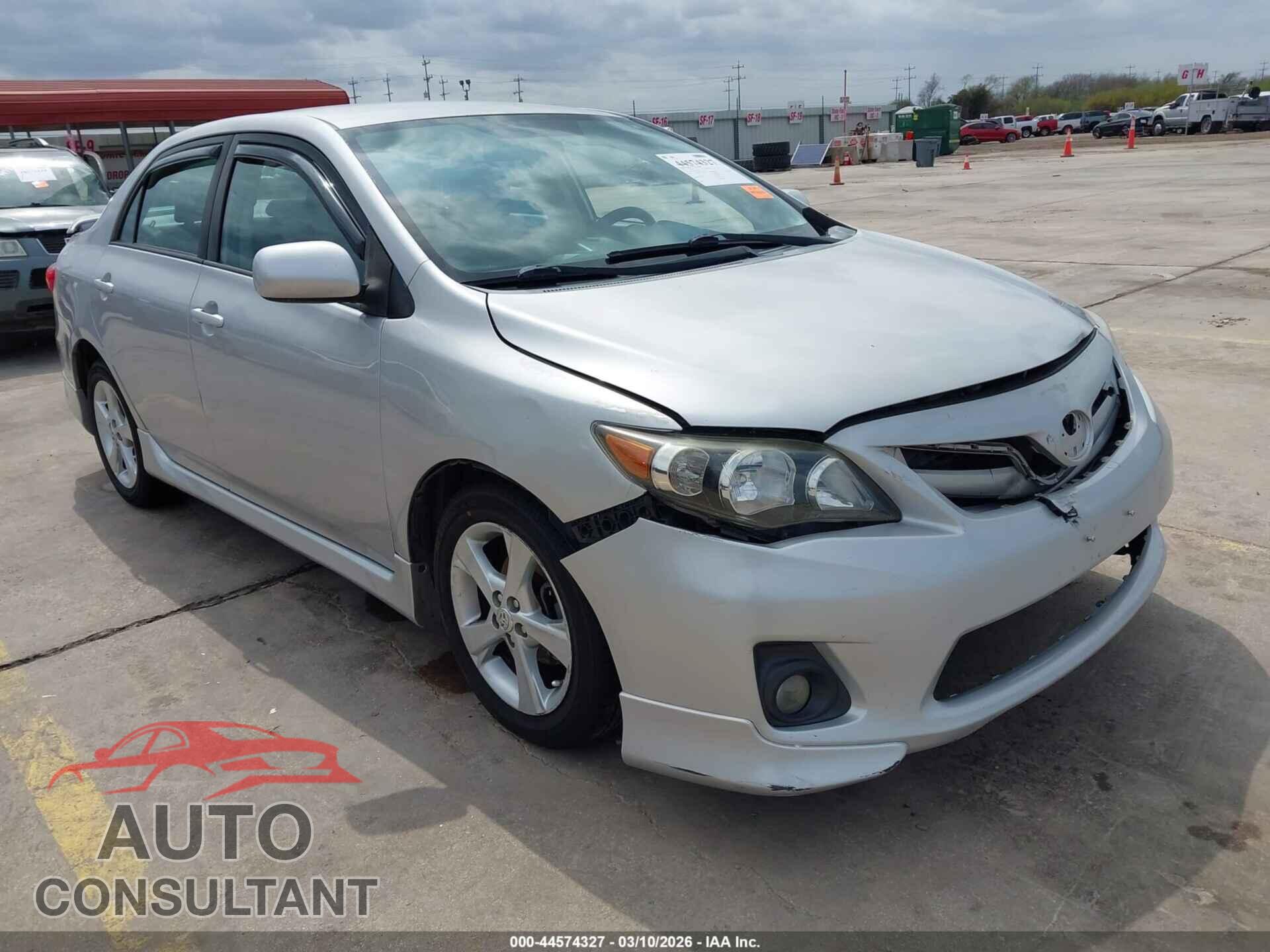 TOYOTA COROLLA 2012 - 2T1BU4EE5CC785635