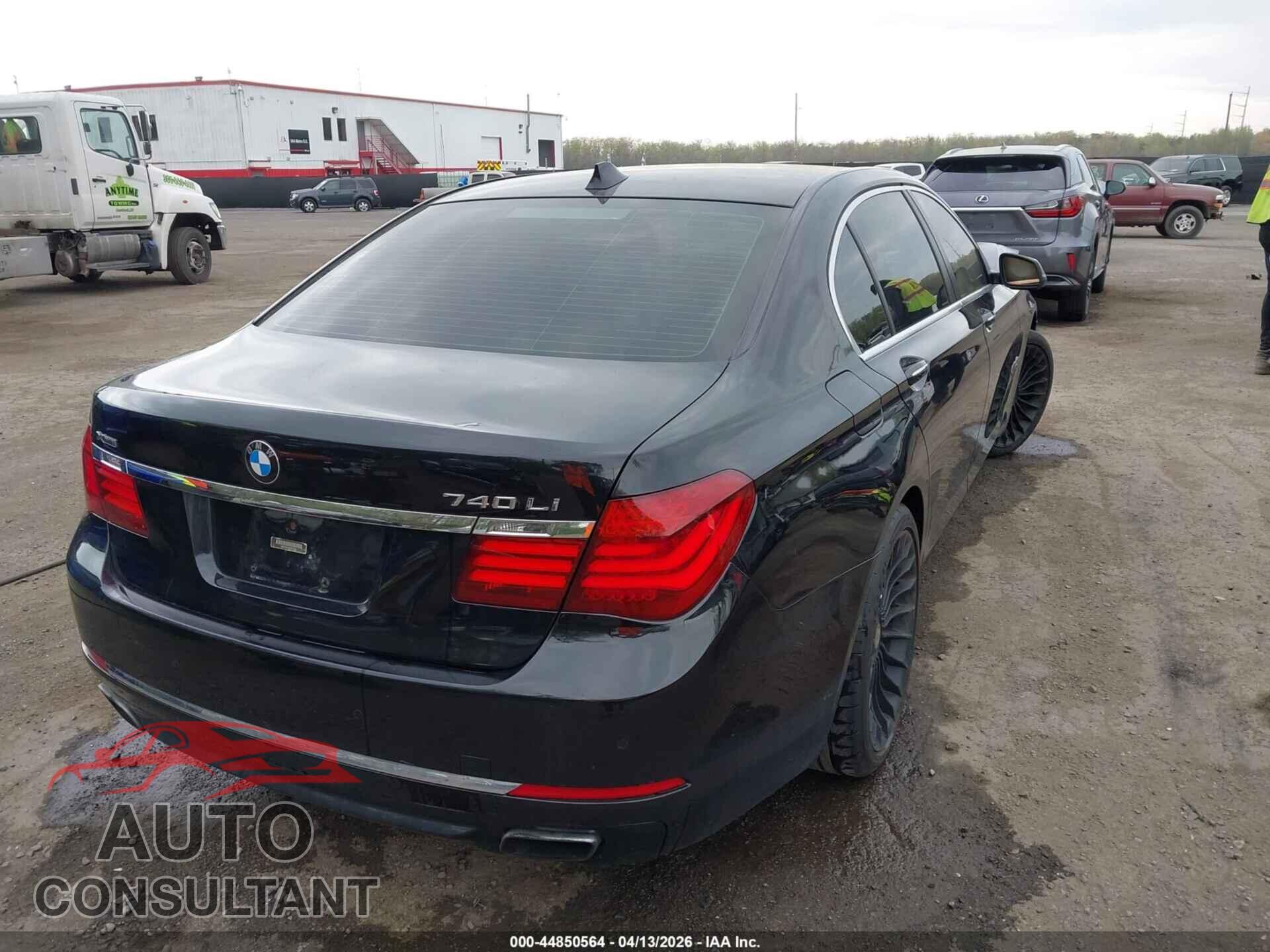 BMW 740LI 2013 - WBAYF4C59DD127552