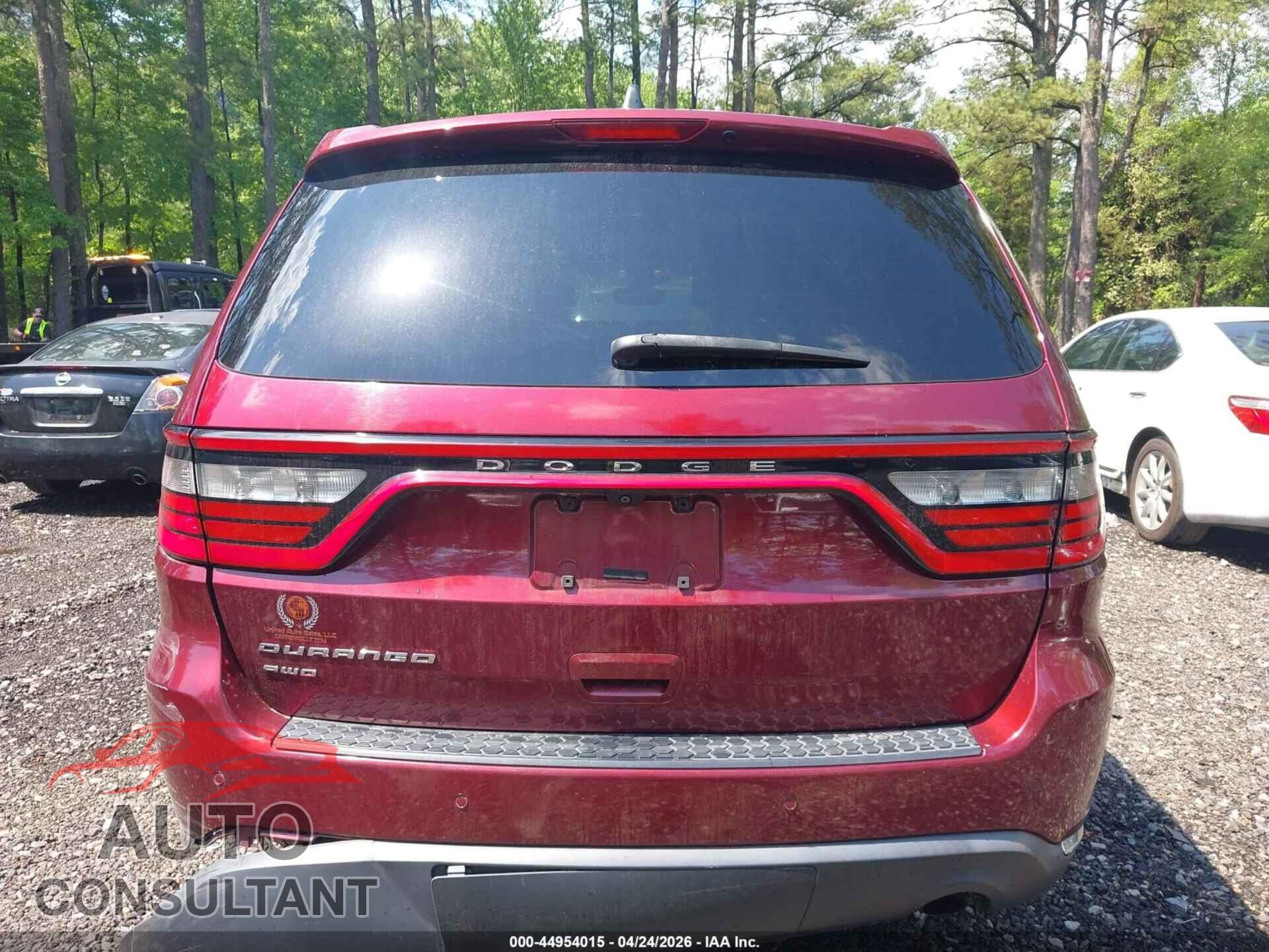 DODGE DURANGO 2017 - 1C4RDJAG5HC953858