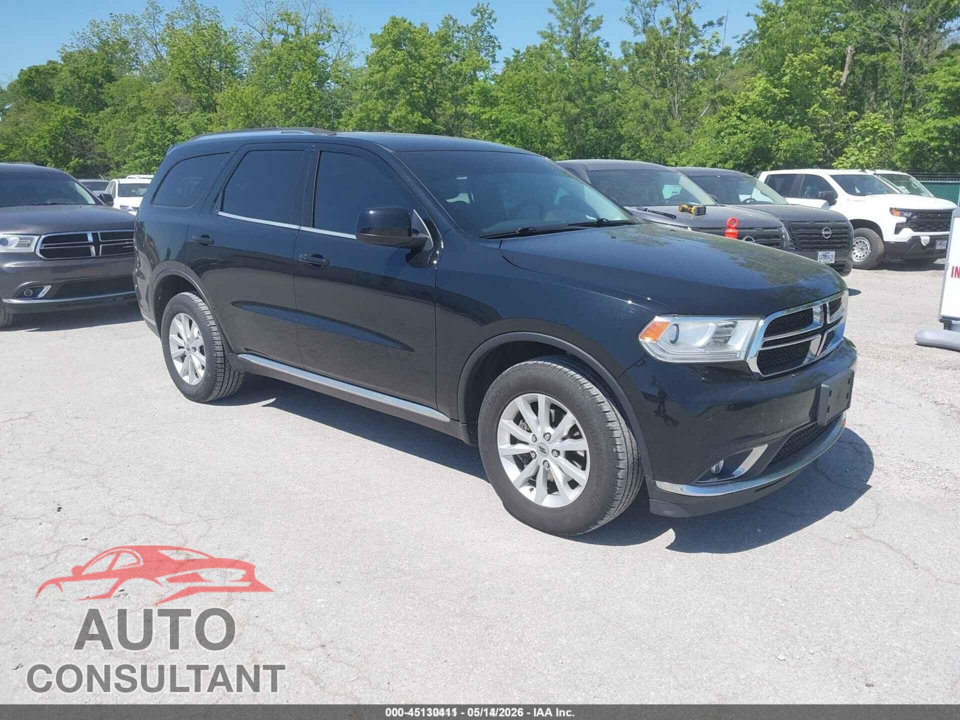 DODGE DURANGO 2019 - 1C4RDJAG6KC839780