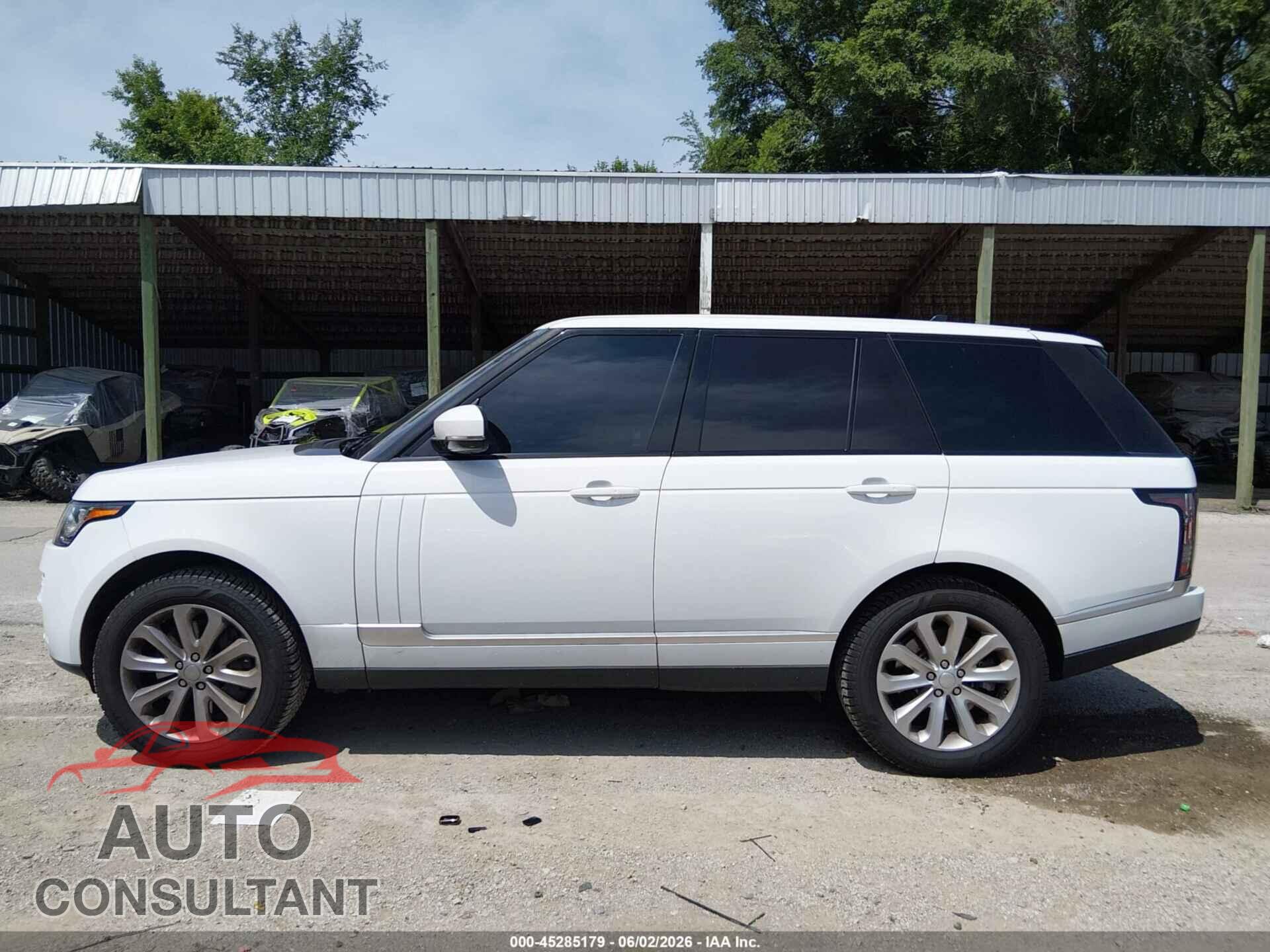 LAND ROVER RANGE ROVER 2016 - SALGS2PF3GA306167