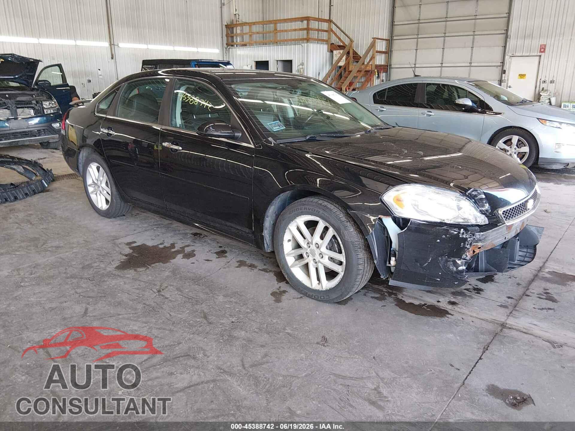 CHEVROLET IMPALA 2013 - 2G1WC5E34D1158894