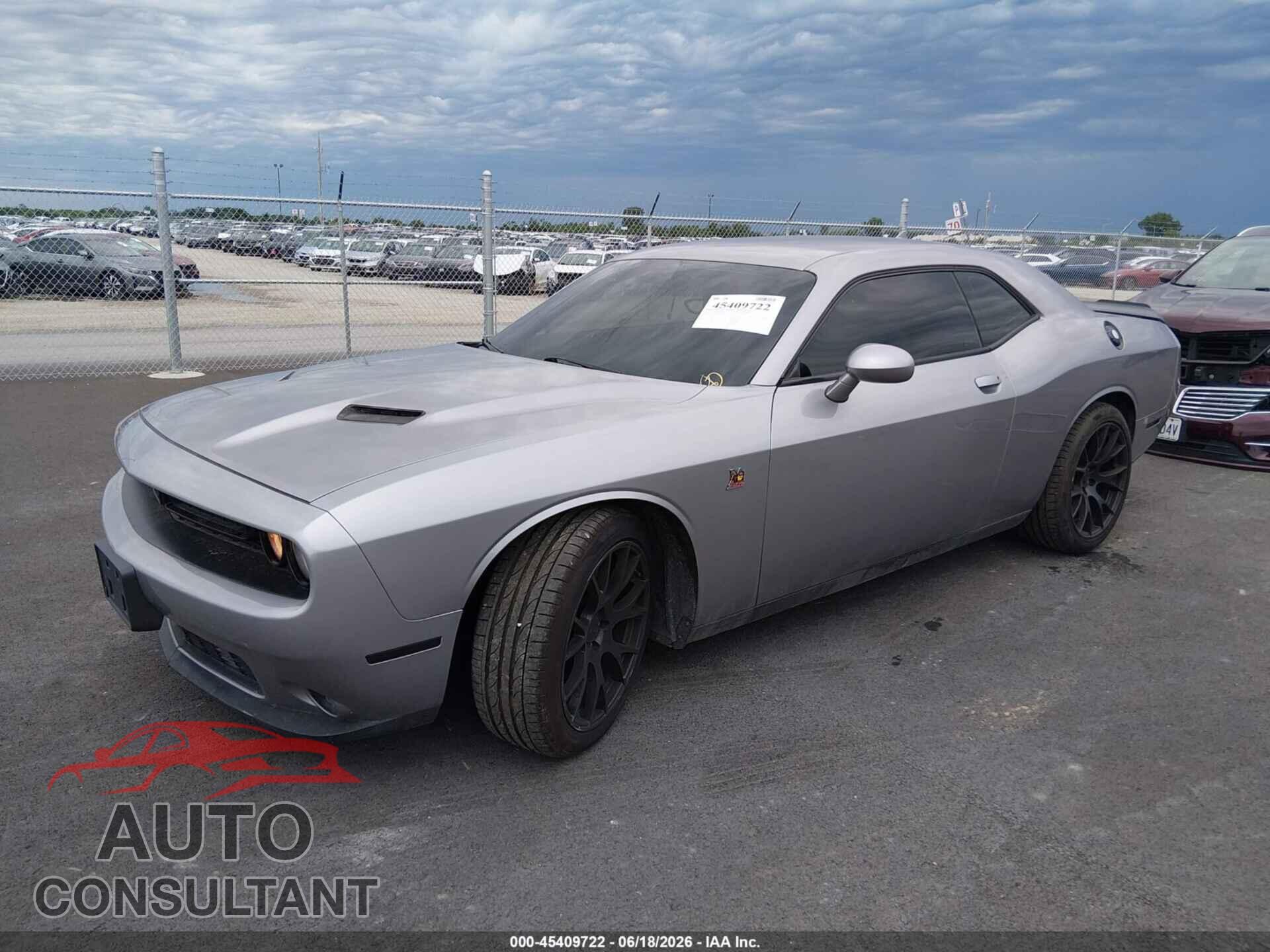 DODGE CHALLENGER 2018 - 2C3CDZFJ1JH241122